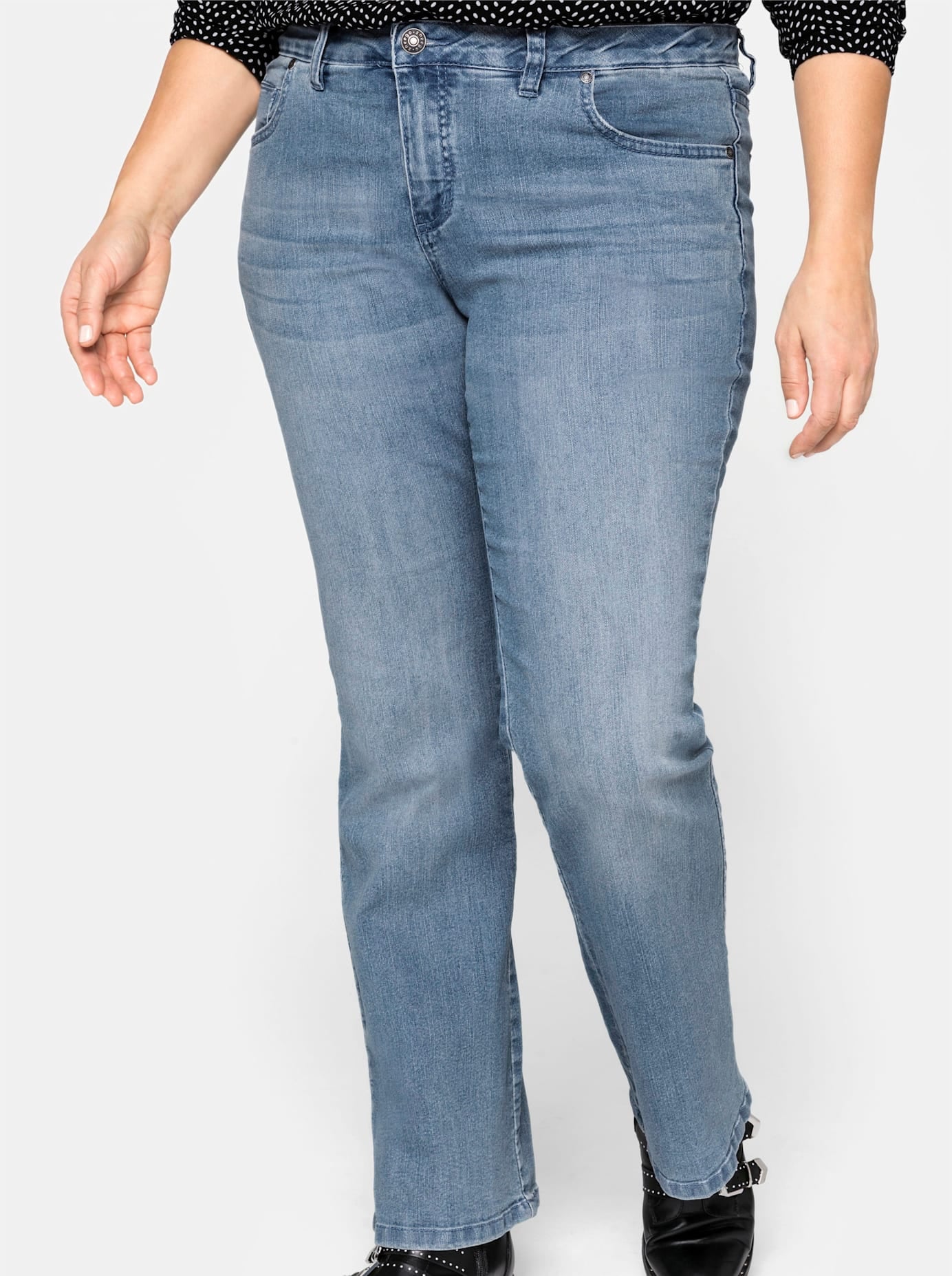 Sheego Bootcut-Jeans 1 Stk. günstig online kaufen