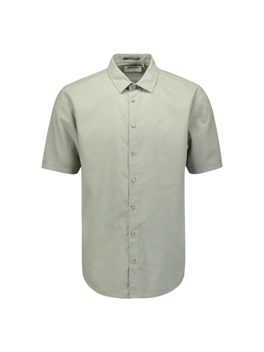 NO EXCESS Langarmhemd »No Excess Linnen shirt«