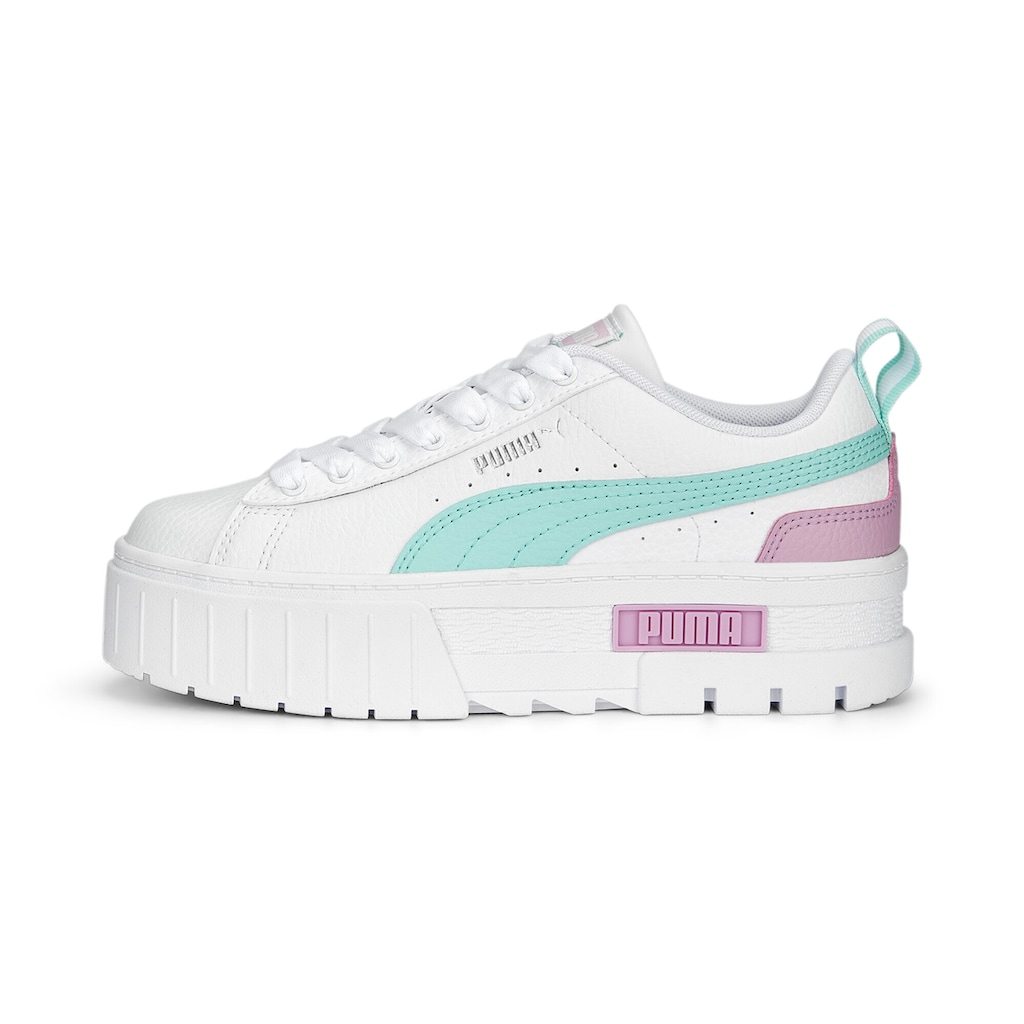 PUMA Sneaker »Mayze Leather Sneakers Mädchen«