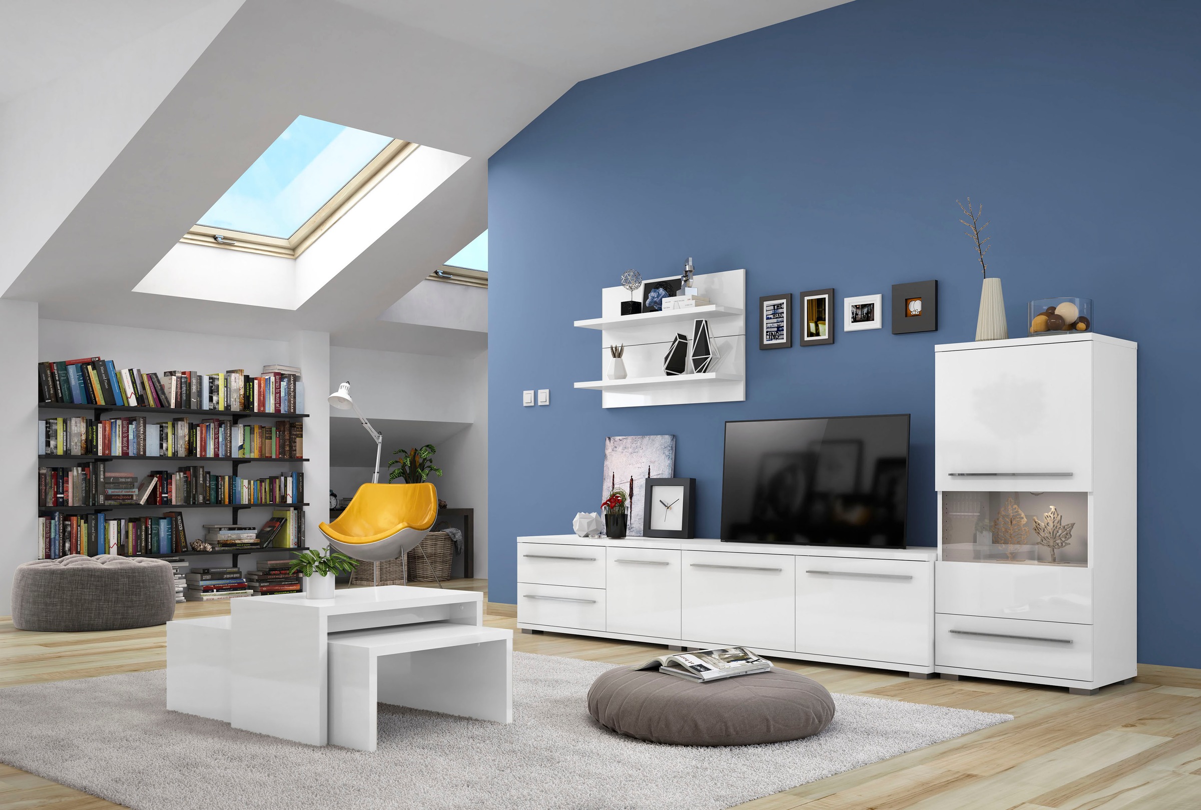 Thumbnail - OTTO home Couchtisch "Piano" UV lackiert, 2-er Set