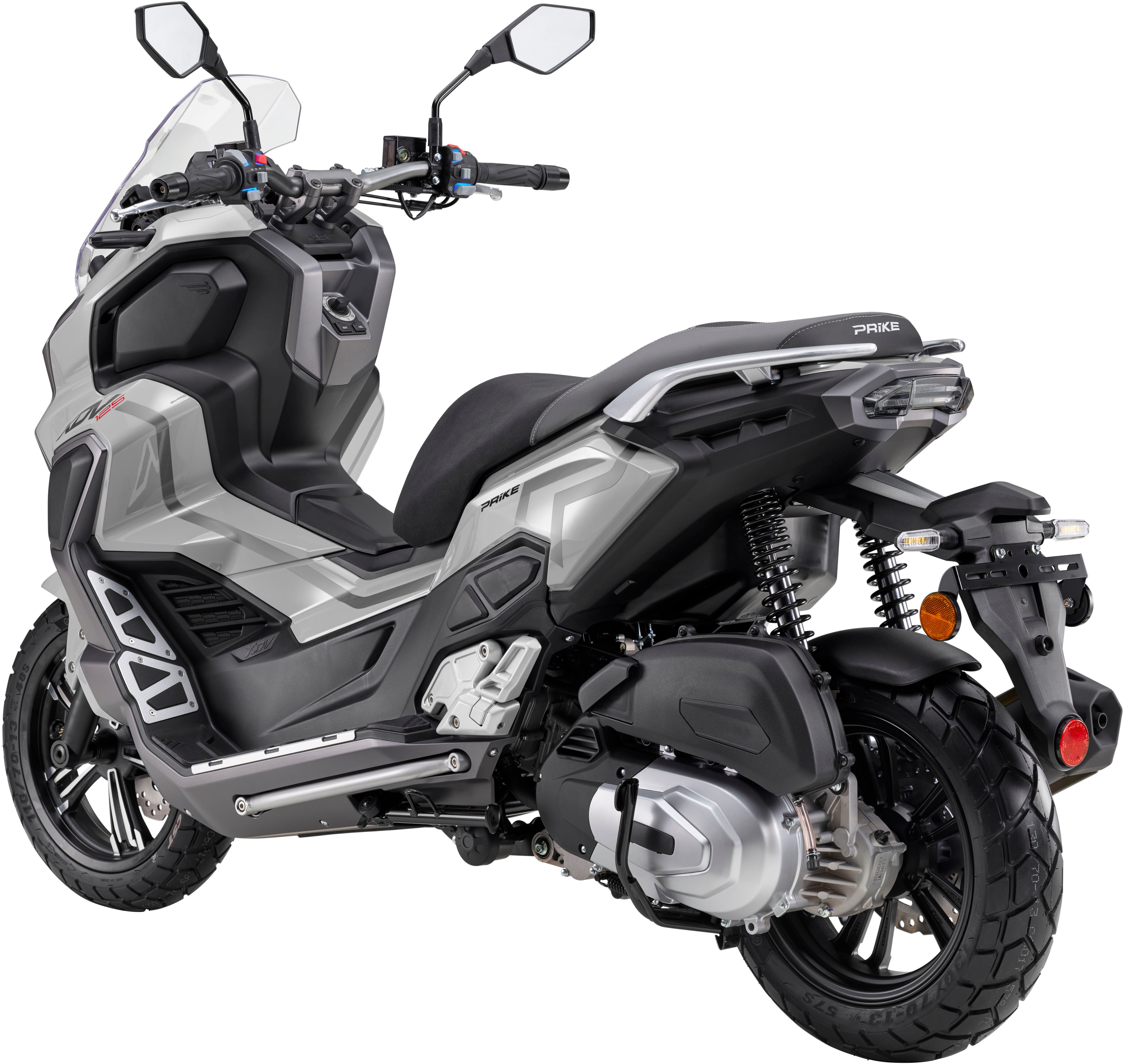 Thumbnail - PRIKE Motorroller "PRIKE XDV 125, E5+, Adventure, ADV Roller" 125 cm³ 95 km/h Euro 5+ 11,4 ABS, Windschutz, Heizgriffe, ...