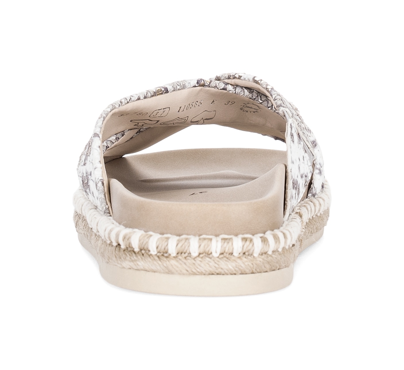 Gabor Pantolette  Plateau, Sommerschuh, Schlupfschuh in modischer Optik