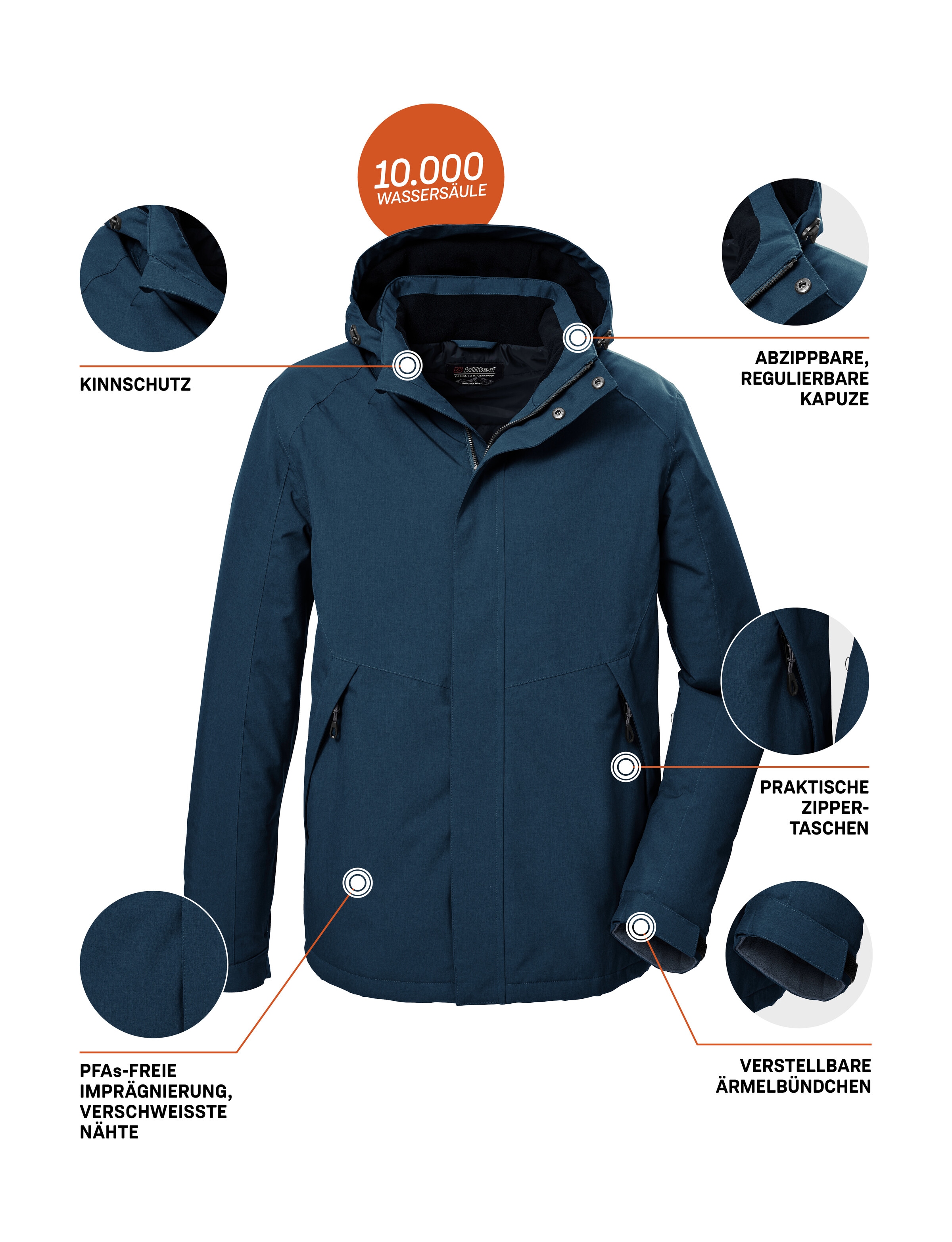 Killtec Funktionsjacke »KOW 4 MN JCKT«