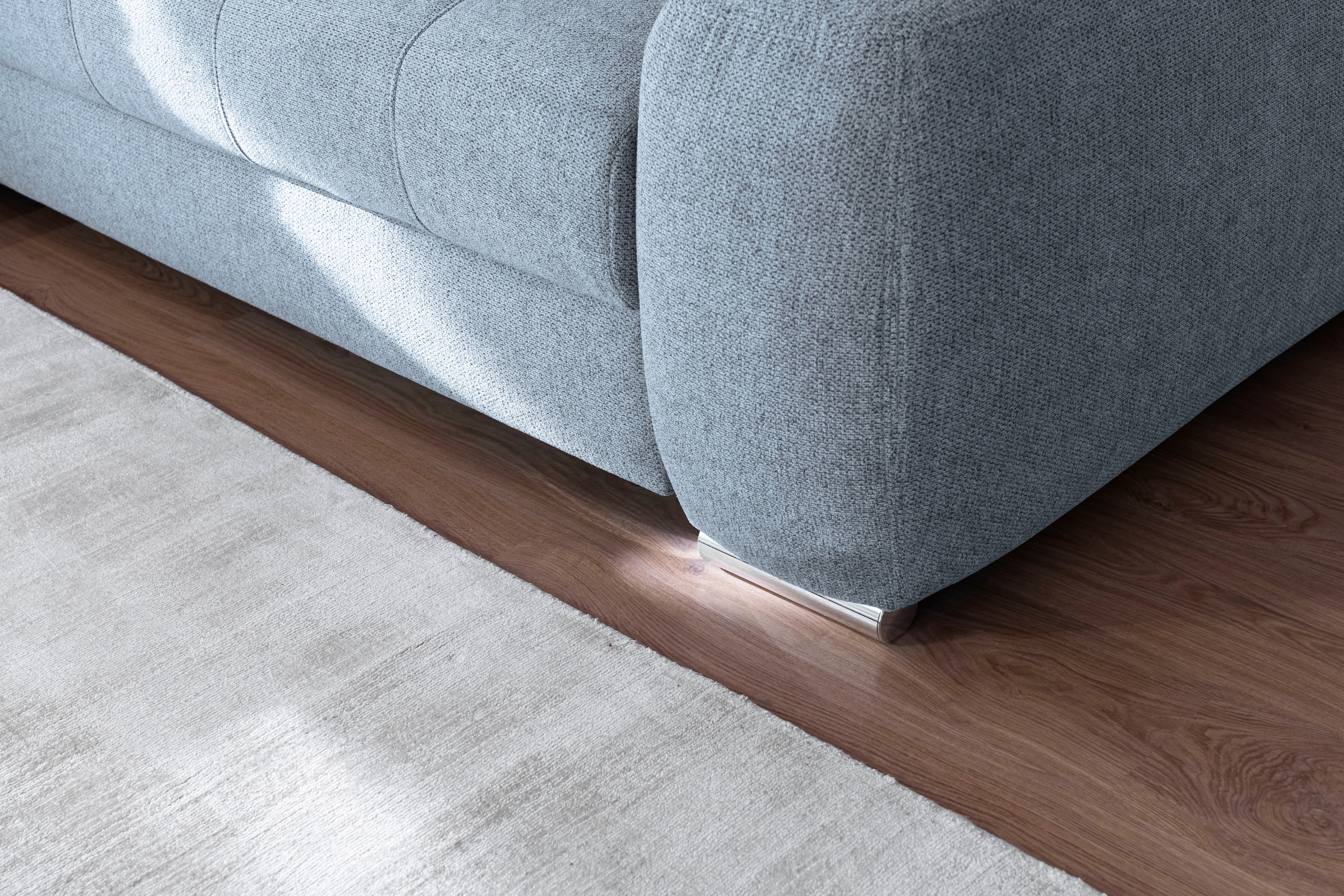 Mr. Couch Ecksofa »Mykonos, L-Form, Dauerschläfer« Mit Boxpring-Taschenfederkern