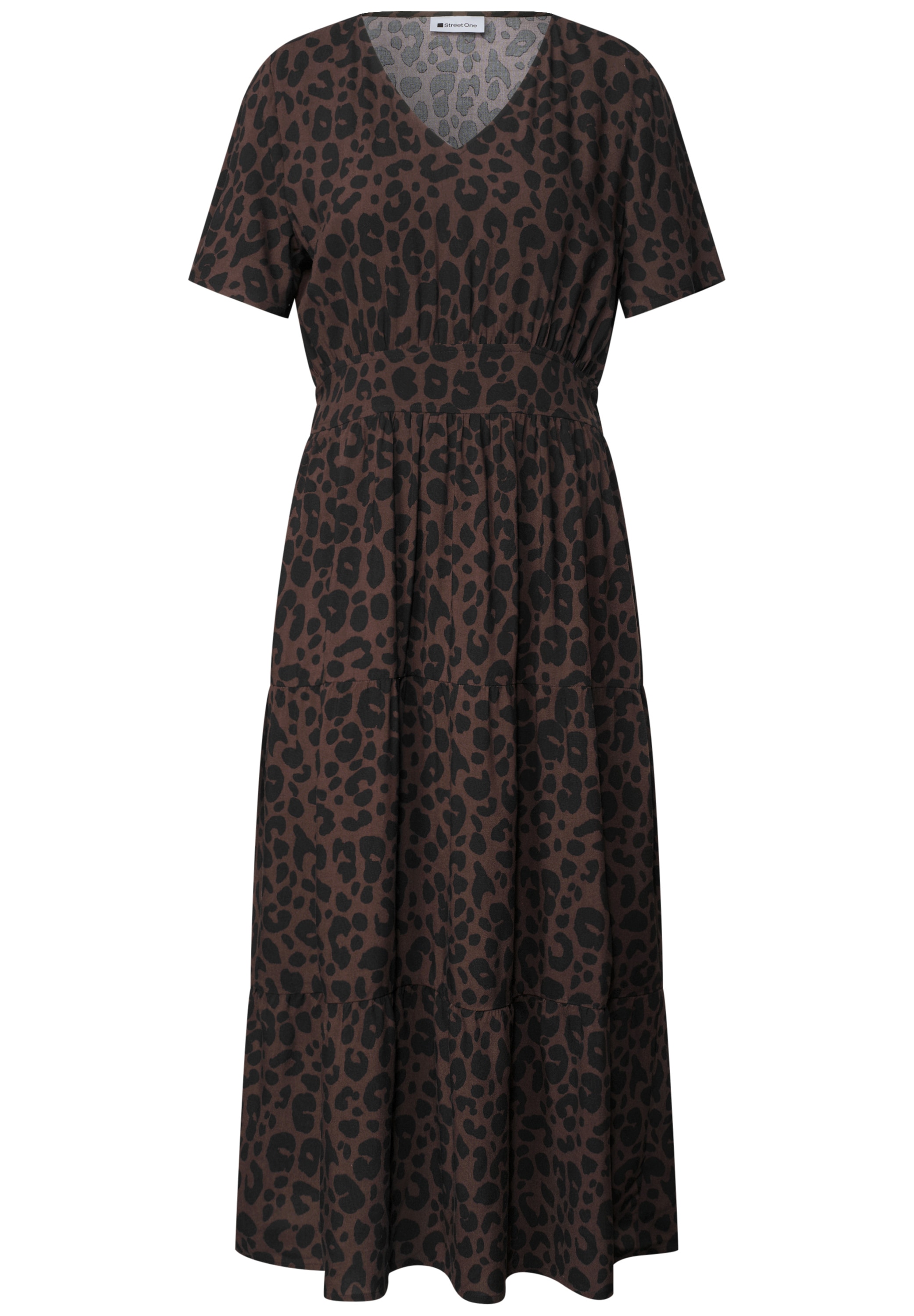 STREET ONE Midikleid Ohne Taschen mit Print