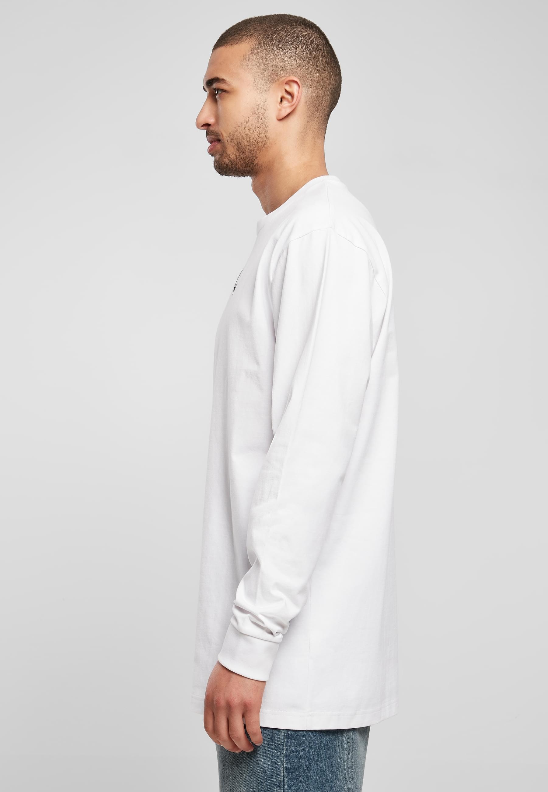 Karl Kani Longsleeve »Karl Kani Herren KKMQ22002WHT Small Signature L/S white«, (1 tlg.)