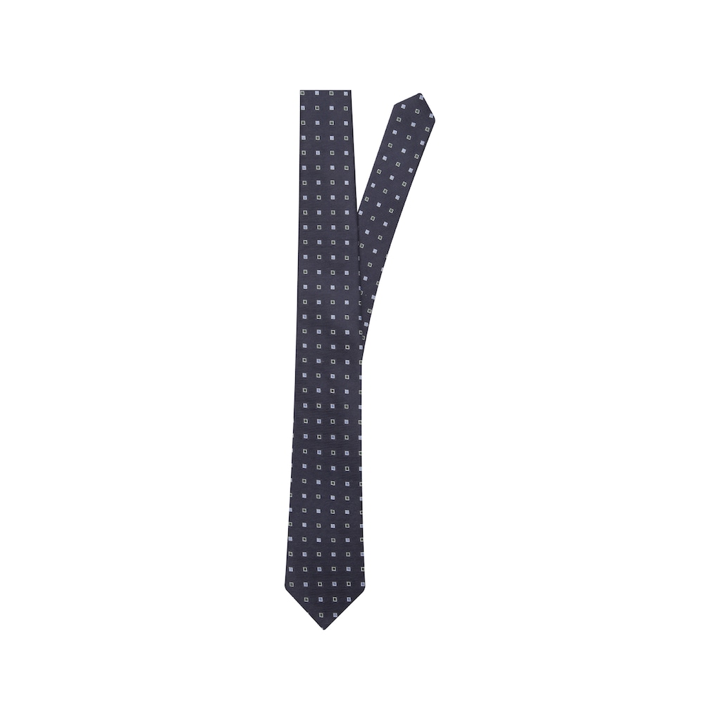 seidensticker Krawatte »Schwarze Rose«, Breit (7cm) Kleinmuster