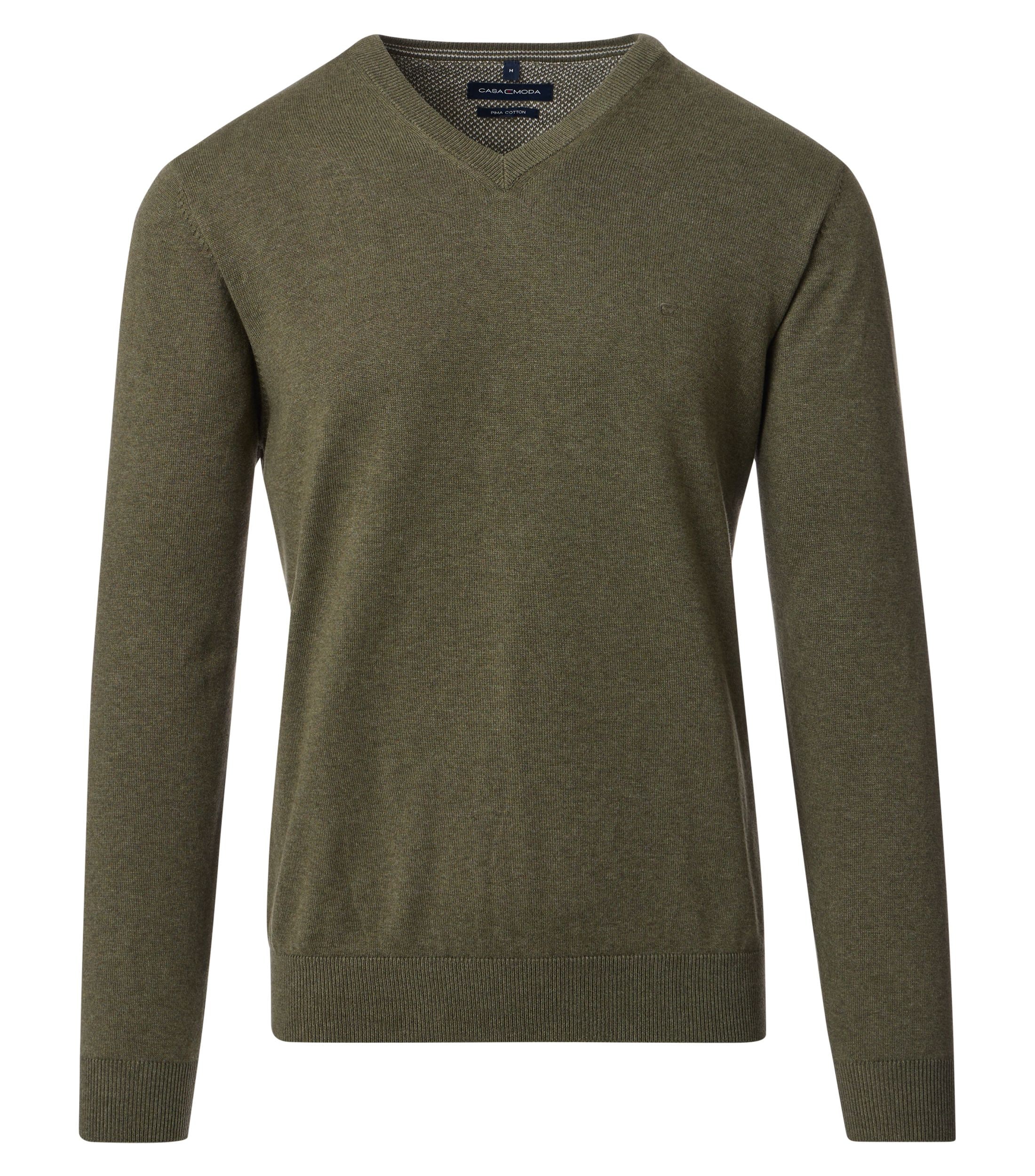 CASAMODA Strickpullover "CASAMODA Pullover uni"
