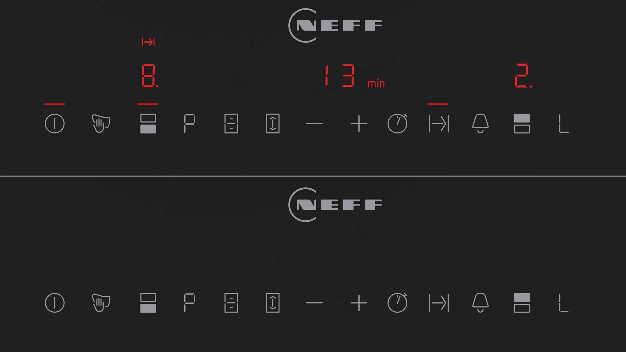 NEFF Flex-Induktions-Kochfeld von SCHOTT CERAN® »T63TDX1L0«, mit einfacher Touch Control Bedienung