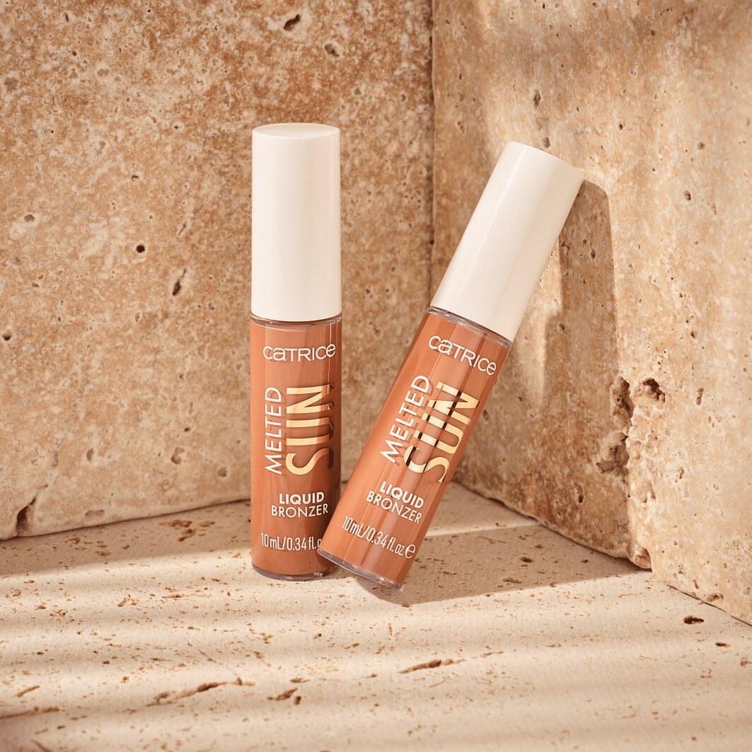 Catrice Bronzer-Puder »Melted Sun Liquid Bronzer«, (Set, 3 tlg.)