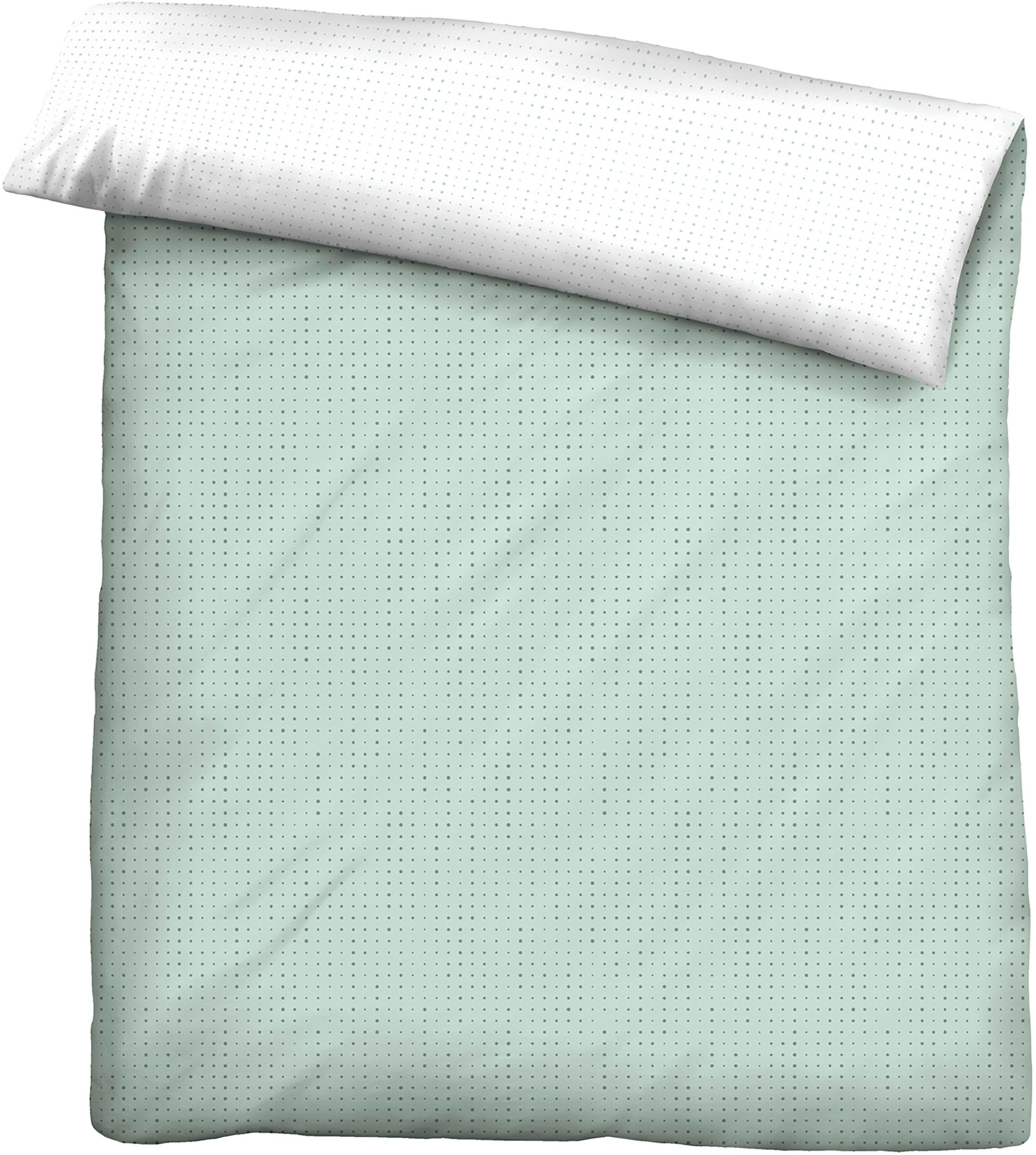 Biberna Wendebettwäsche »Combinate in Gr. 135x200, 155x220 oder 200x200 cm«, Bettwäsche aus Baumwolle, zeitlose Bettwäsche mit Wendeoptik