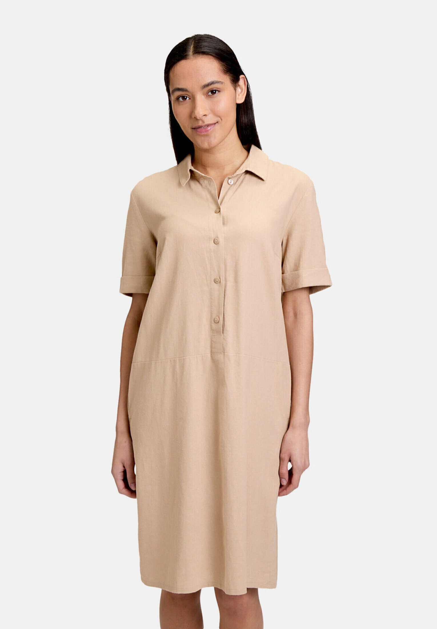 Betty Barclay Hemdblusenkleid »Damen mit Knopfleiste« Nahttasche Form