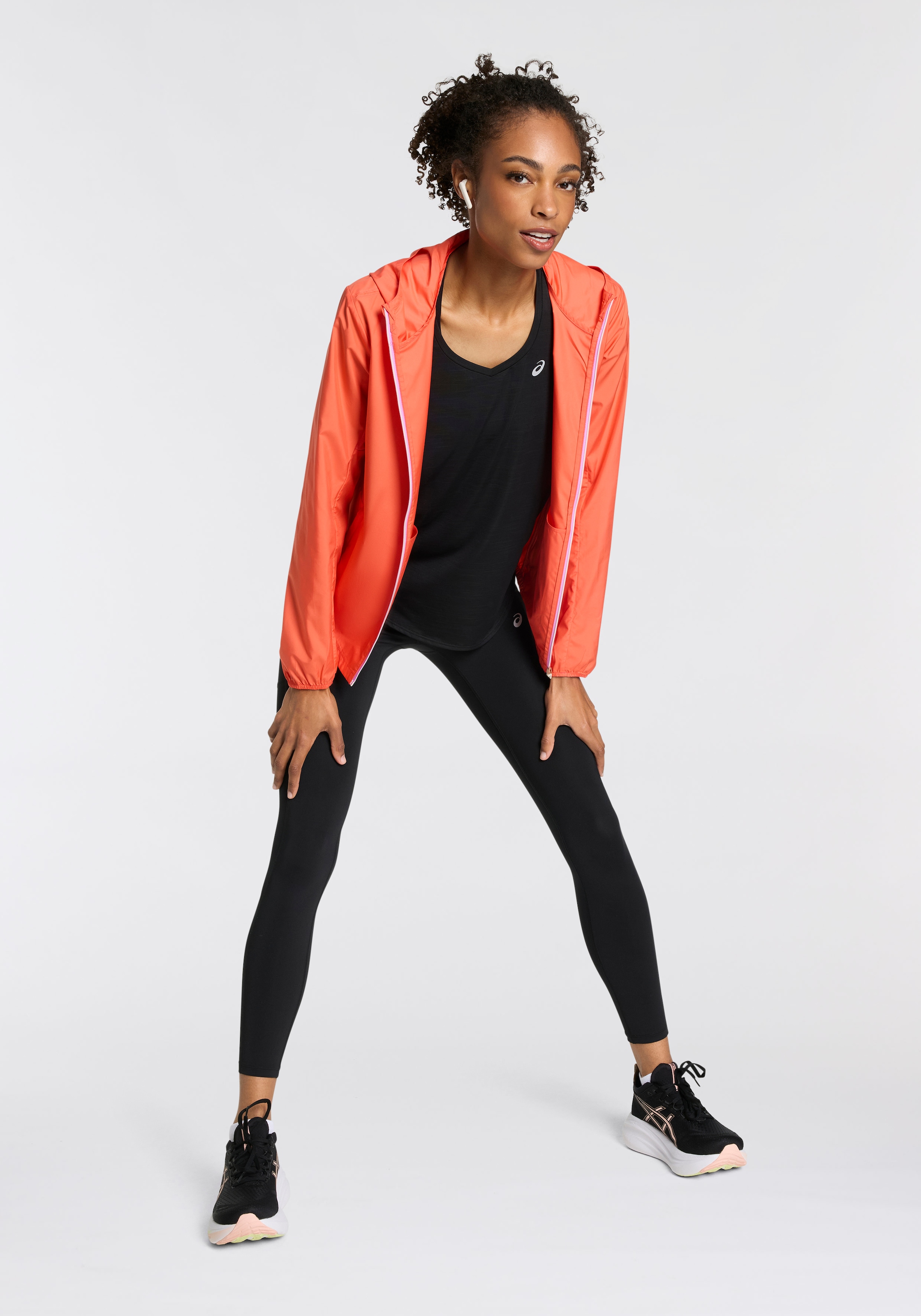 Asics Laufshirt »ROAD V-NECK SS TOP«