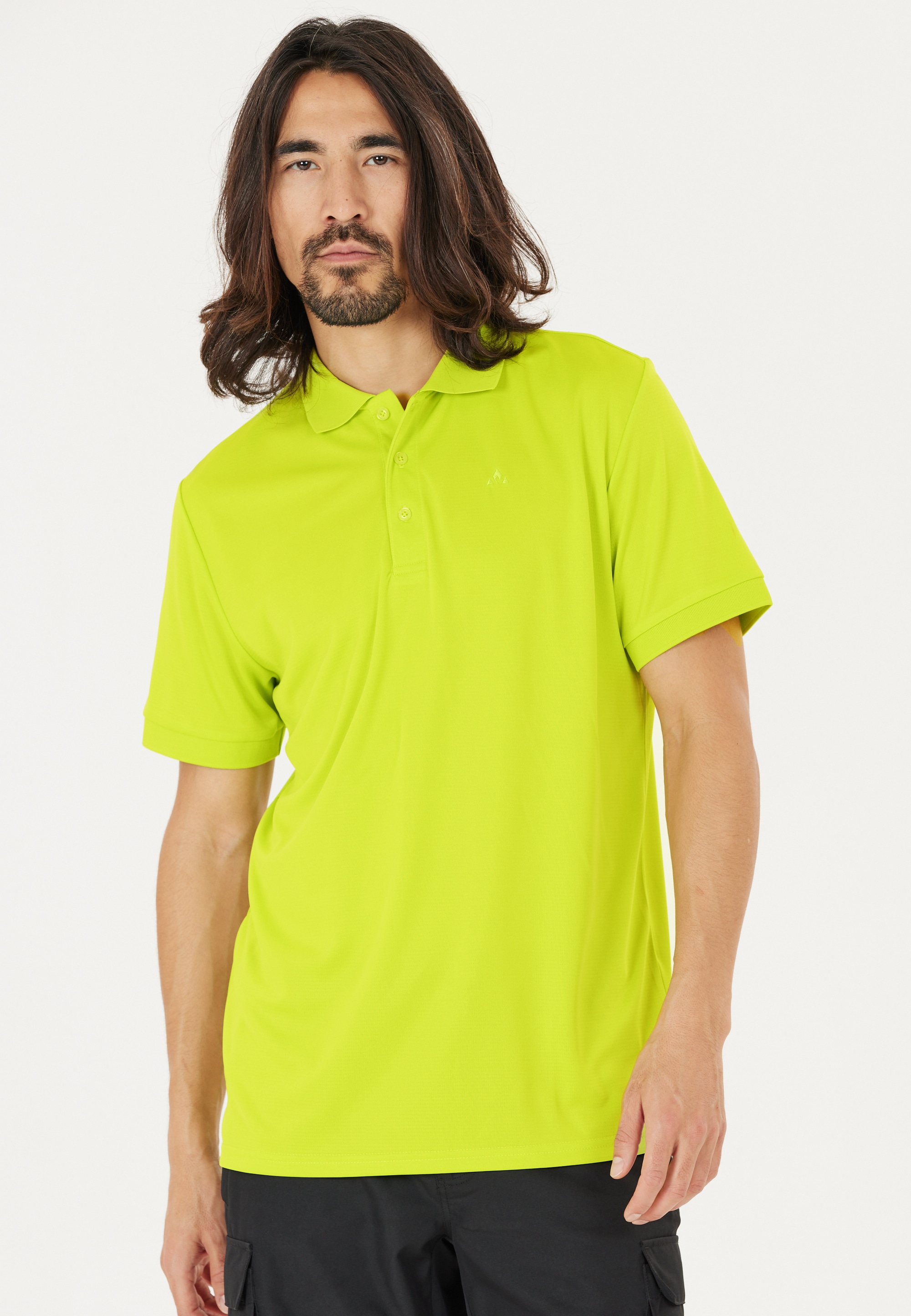 WHISTLER Langarm-Poloshirt "Felox", aus schnell-trocknendem Material günstig online kaufen