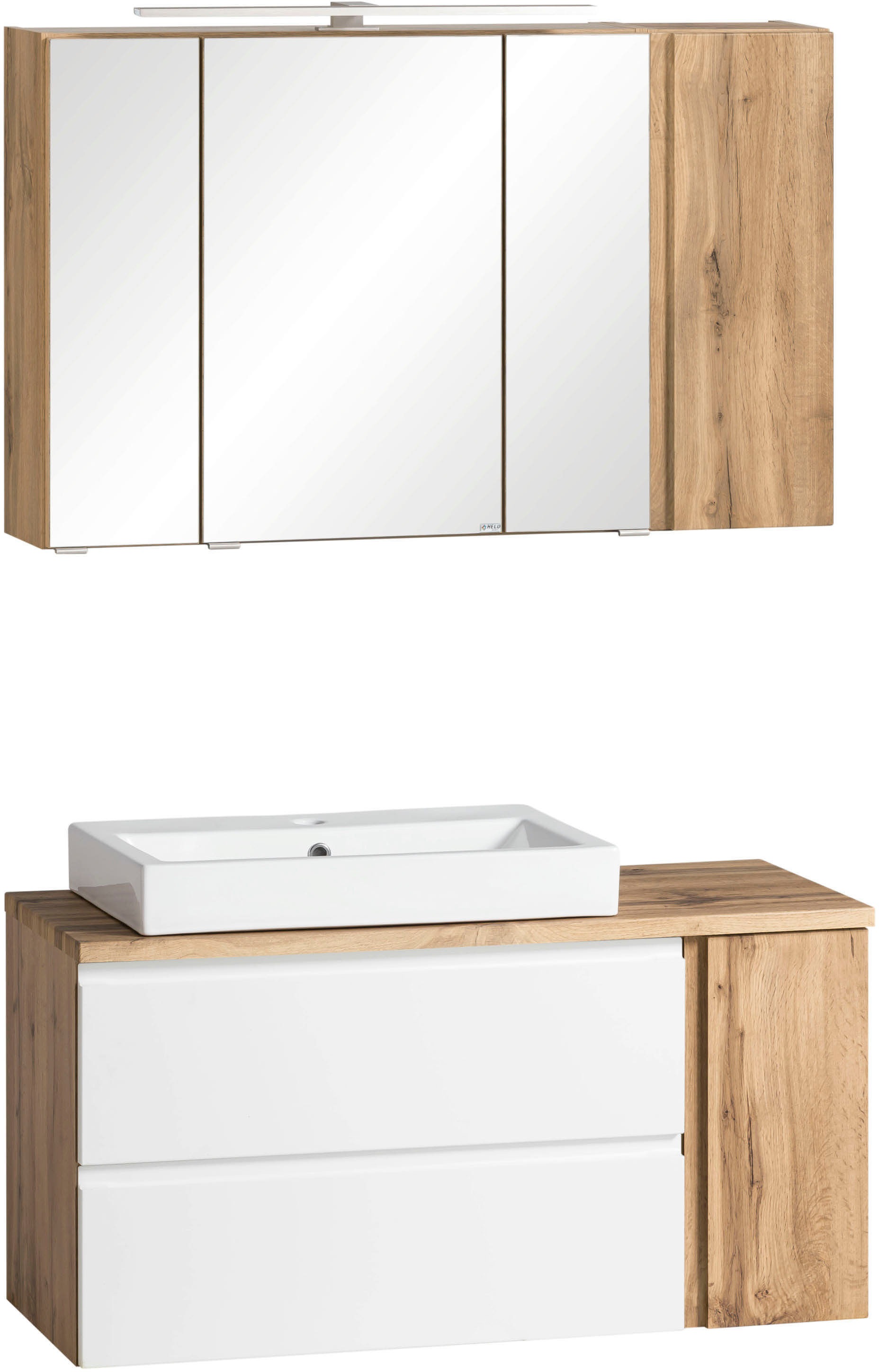 welltime Badmöbel-Set "Sölden" 2 Stk. tlg. günstig online kaufen