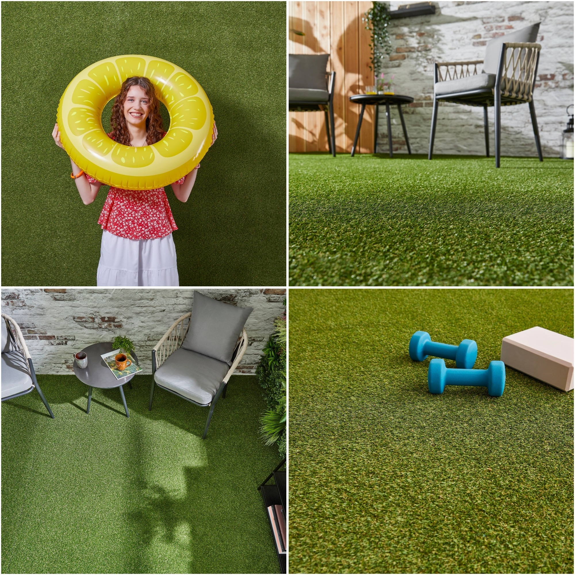 ANDIAMO Jever Artificial Grass Green 200x100 cm 2