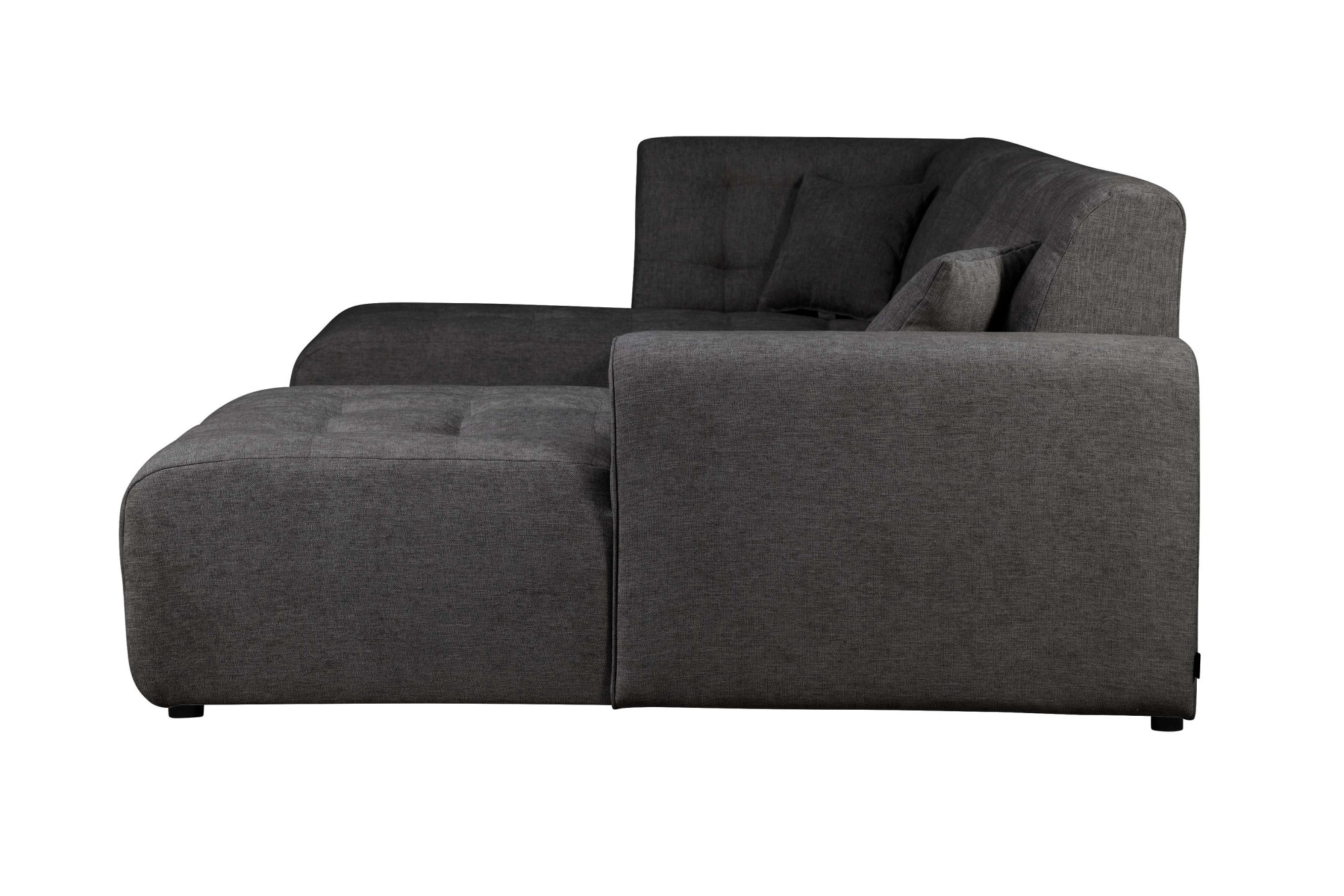 Home affaire Wohnlandschaft »Nosia U-Form«, incl. 2 Zierkissen, mit feiner Steppung