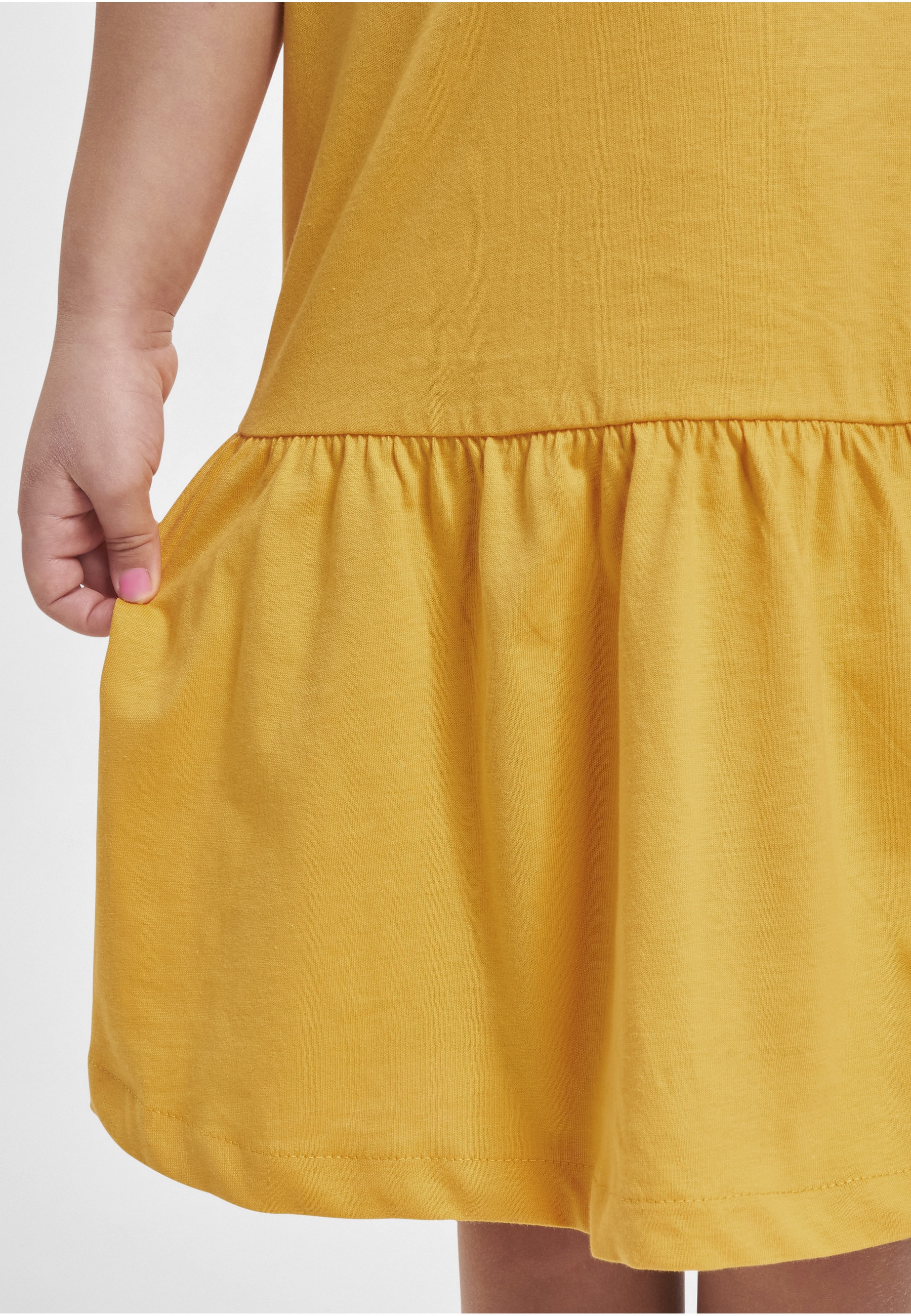 URBAN CLASSICS Shirtkleid »Urban Classics Damen Girls Valance Tee Dress« 1 Stk. tlg.