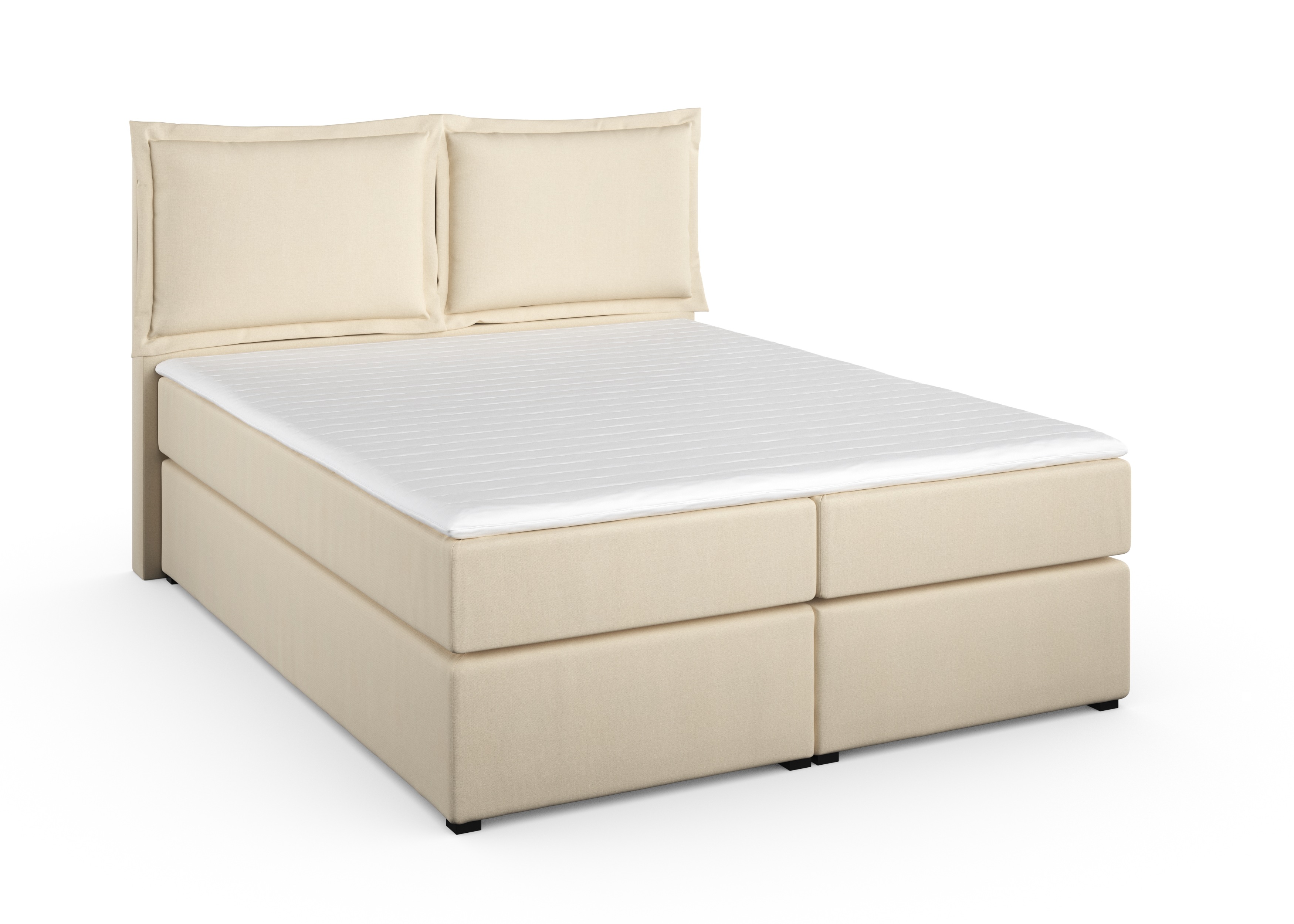 Thumbnail - Home affaire Boxspringbett "Lysann", 5fach verstellbares Kopfteil, in 4 Breiten, 3 Matratzenarten