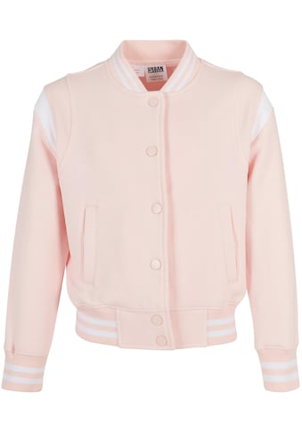 Allwetterjacke »Urban Classics Damen Girls Inset College Sweat Jacket«, (1 St.), ohne...