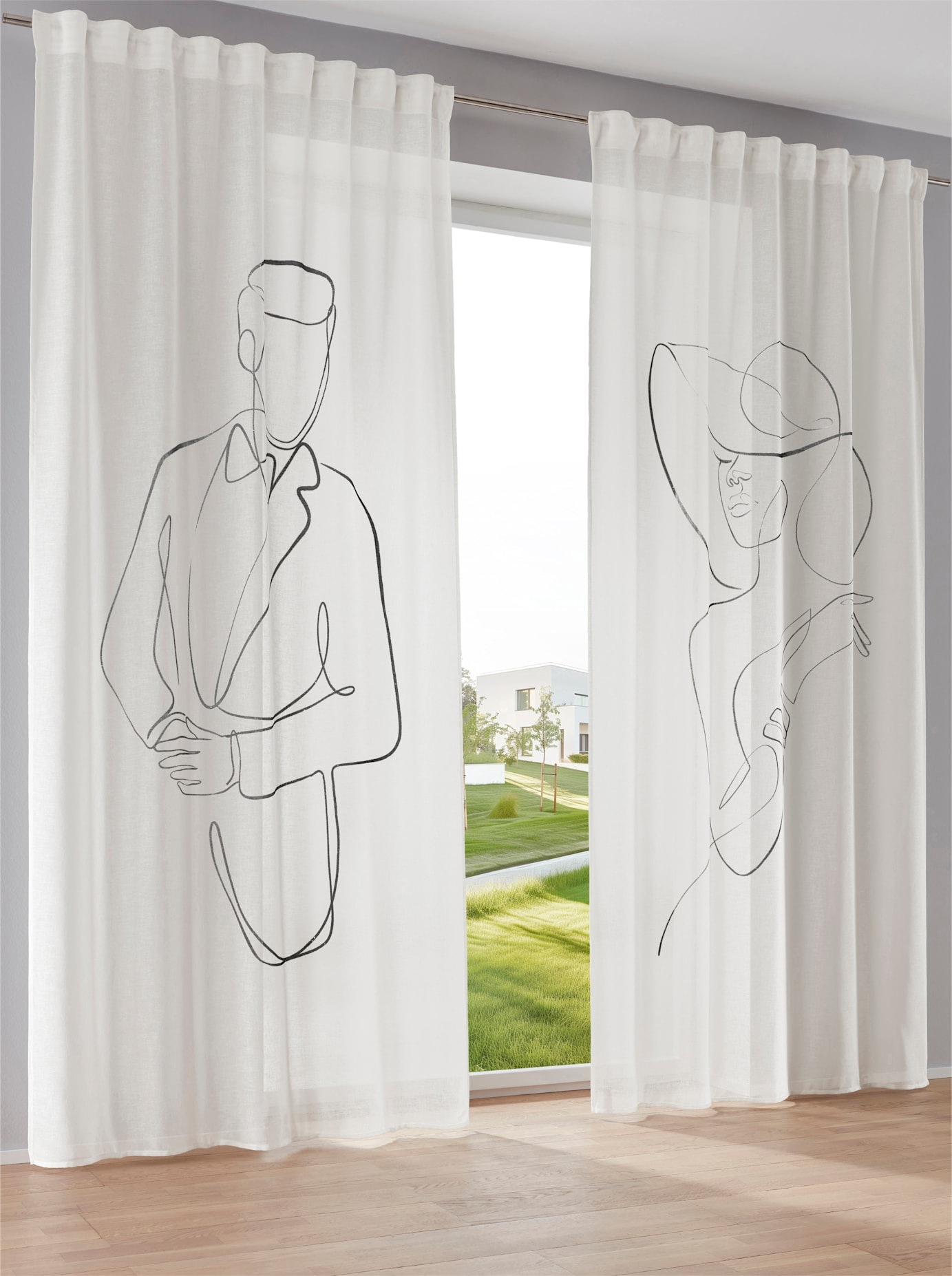 heine home Gardine Multifunktionsband 1 Stk. tlg. günstig online kaufen