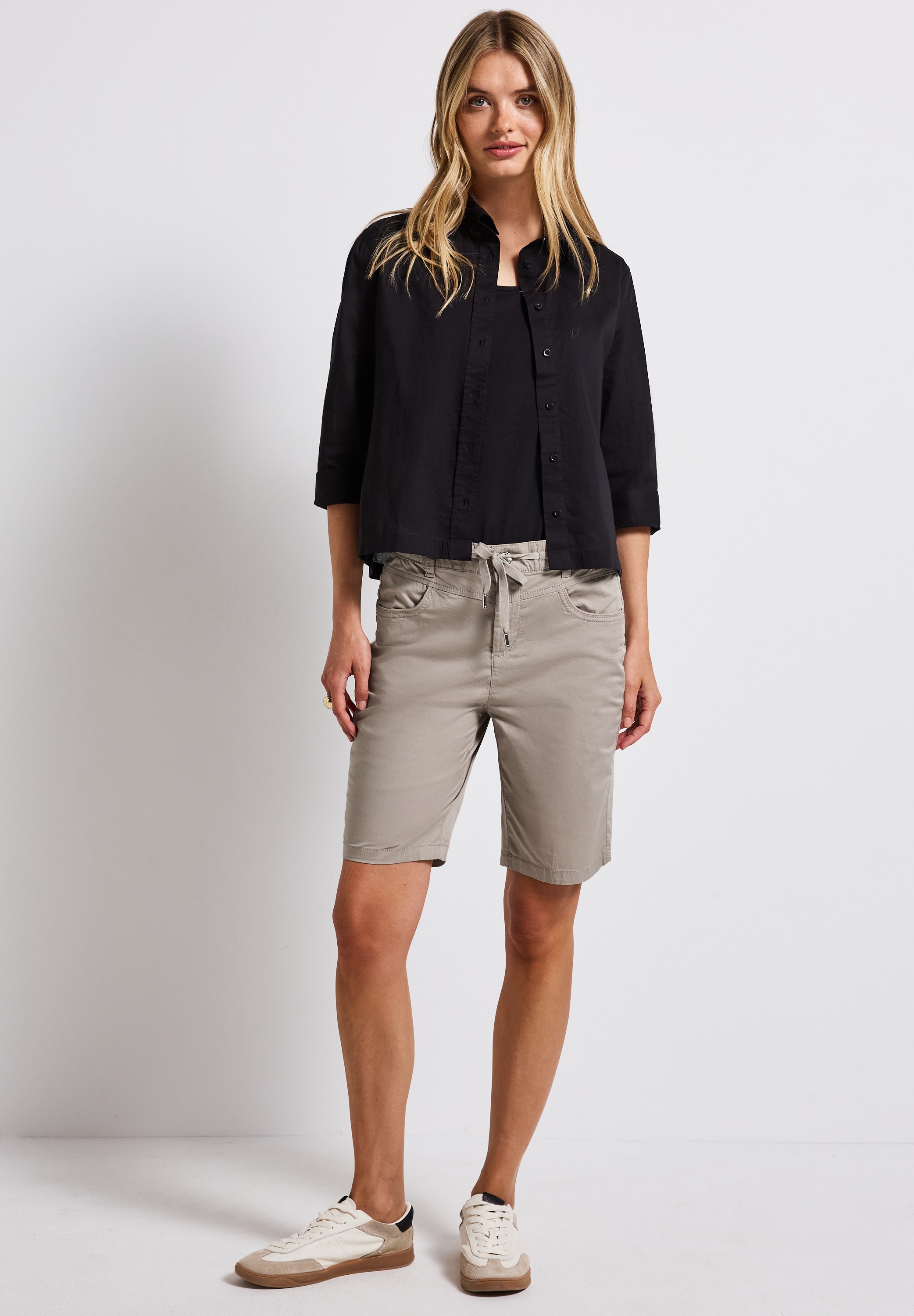 STREET ONE Bermudas, Middle Waist