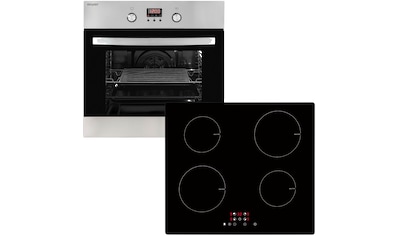 Backofen-Set »BAKOIN656501H«, EBE 65-1 H, mit Teleskopauszug nachrüstbar