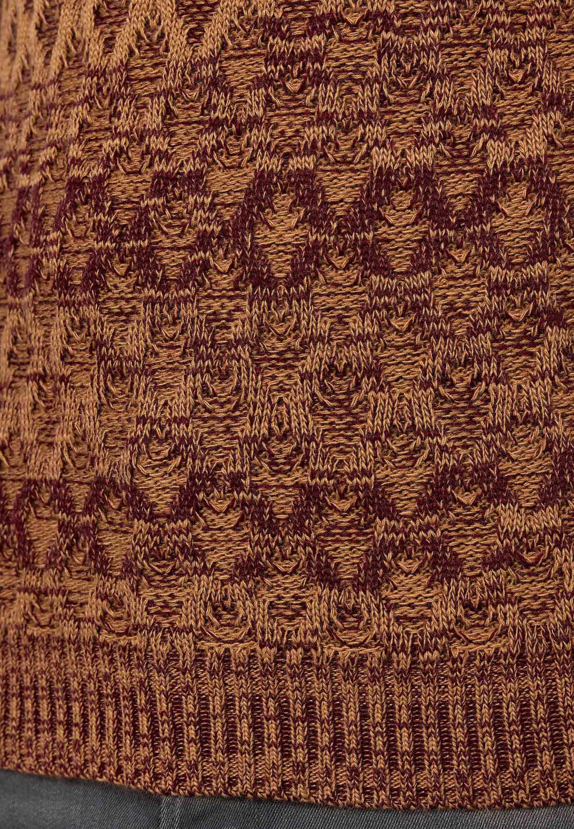 Rusty Neal Strickpullover, mit schönem Muster