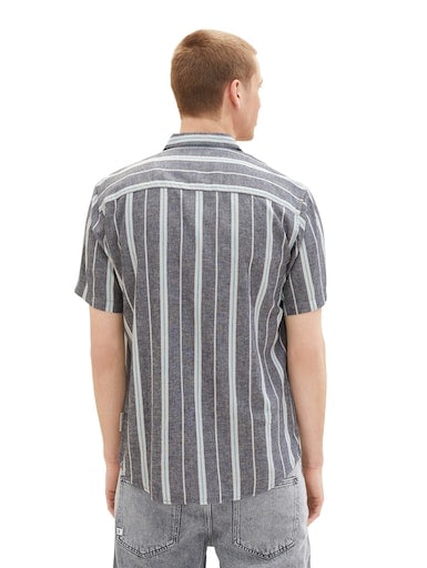 TOM TAILOR Denim Streifenhemd, mit kurzen Ärmeln ▷ für | BAUR
