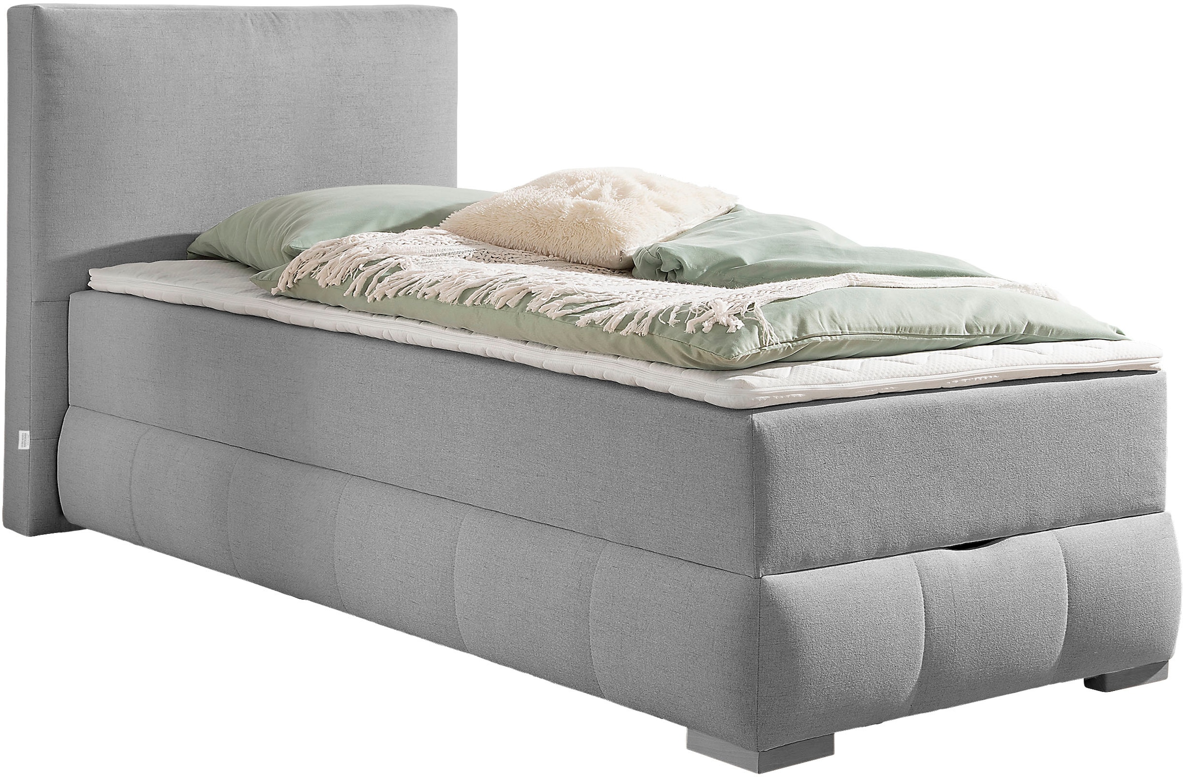 OTTO home "Wehma mit Kopfteil inkl. Bettkasten" in H2, H3 & H4 wählbar, inklusive Topper