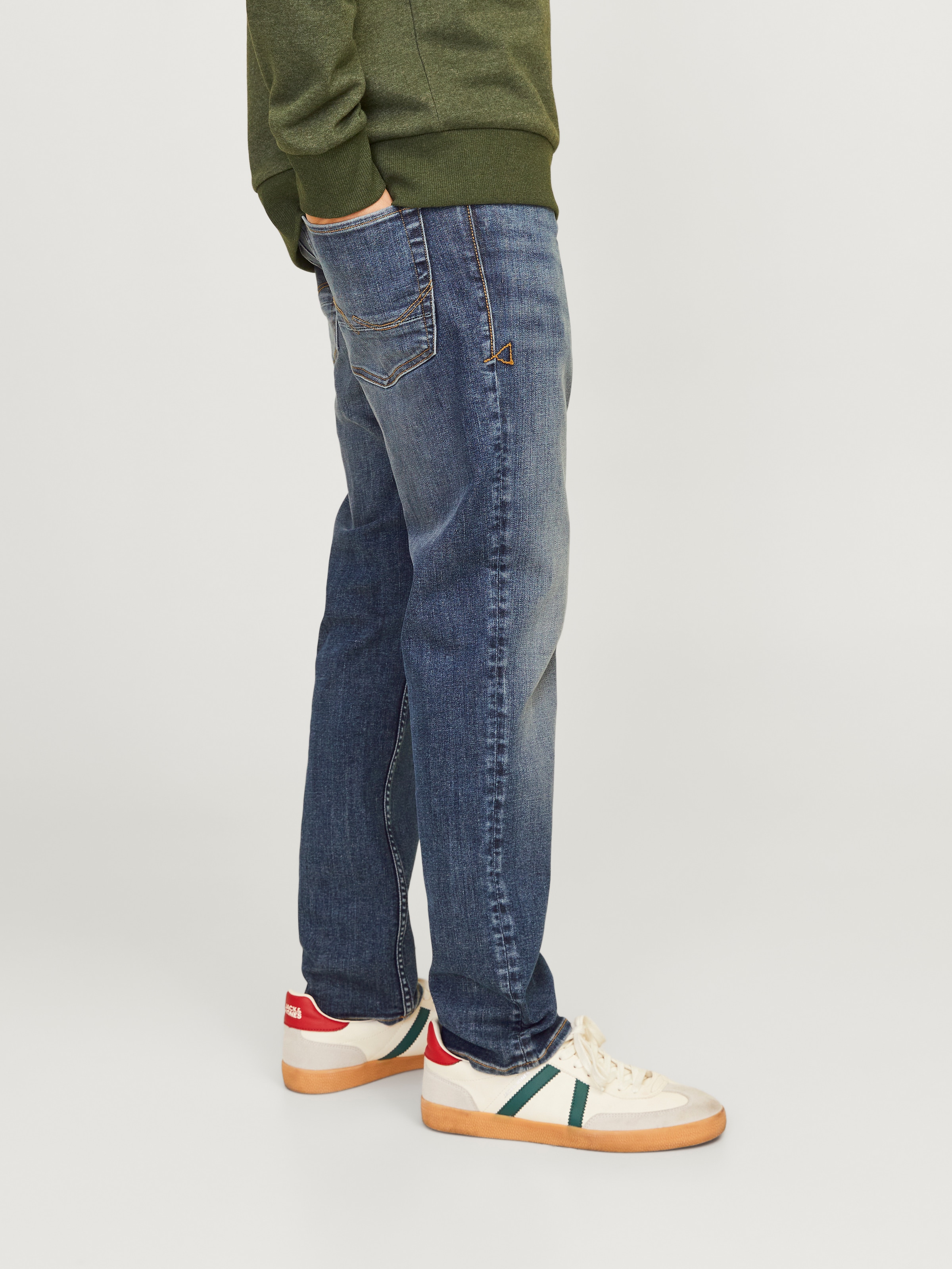 Jack & Jones Regular-fit-Jeans "JJICLARK JJVINTAGE CB 05" günstig online kaufen