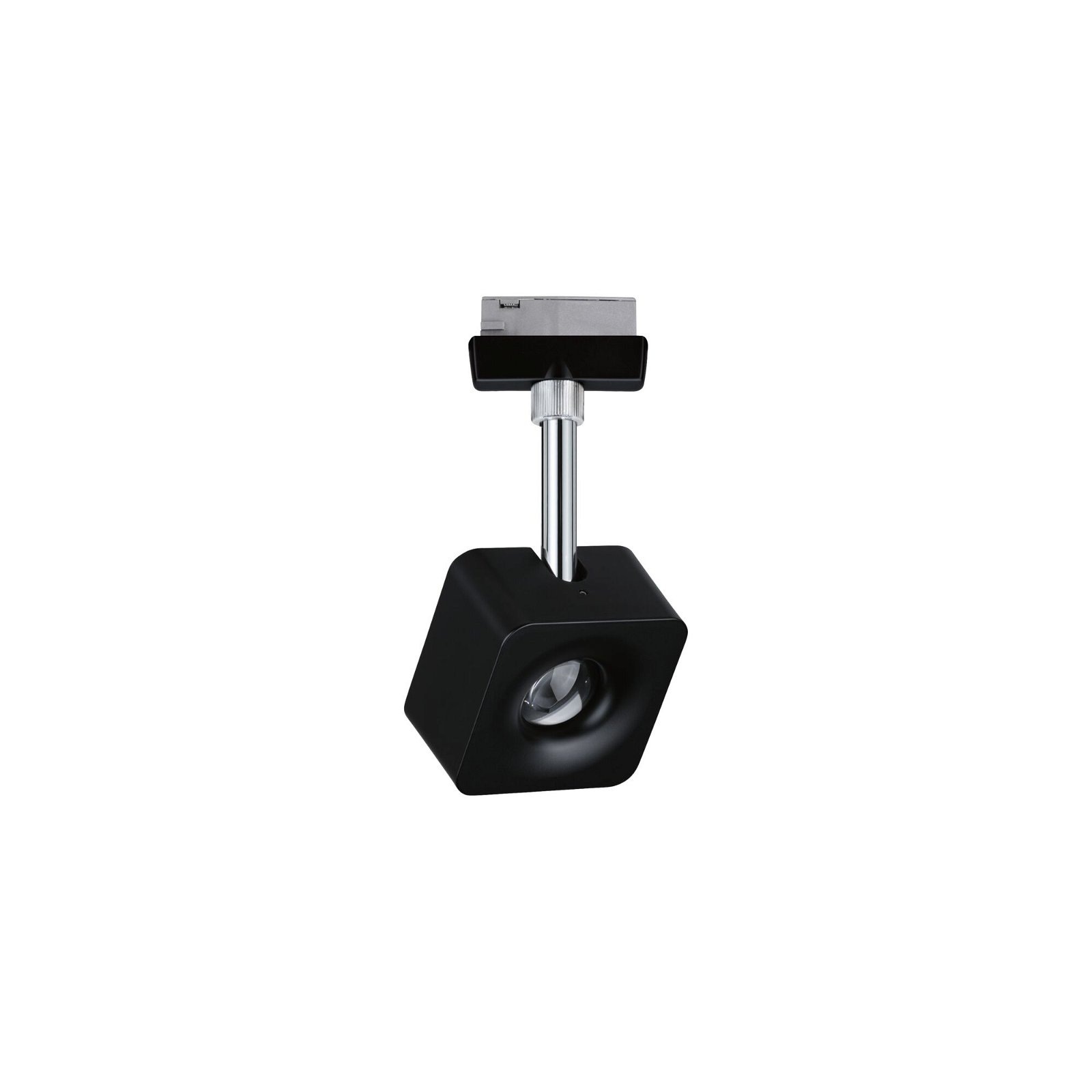 Paulmann Schienensystem-Leuchten »URail Schienenspot Cube 589,1lm 8W 4000K 230V Schwarz matt, Chrom«, (1 tlg.), Einzelspot, dimmbar