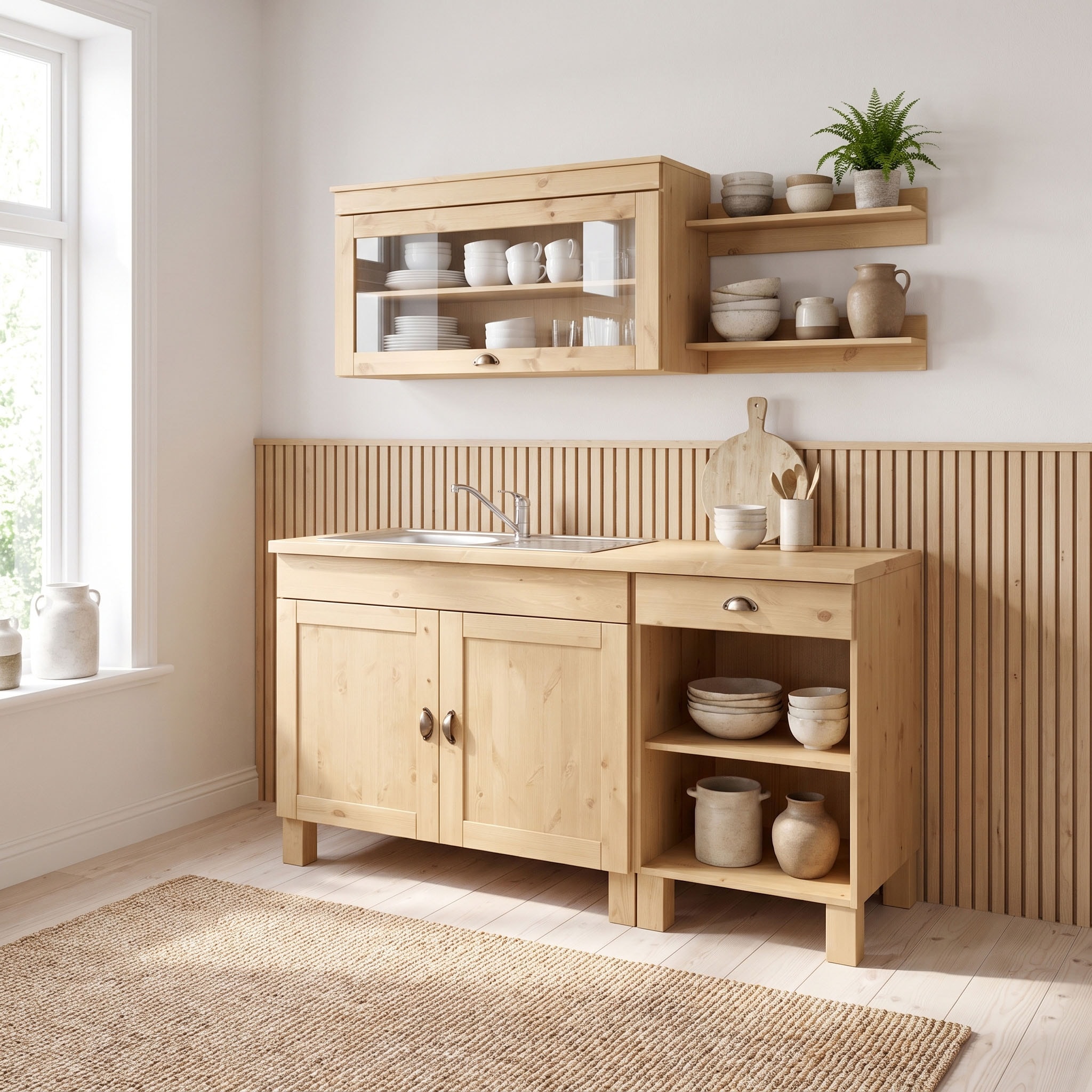 Home affaire Unterschrank »Oslo« 50 cm breit, ohne Arbeitsplatte, 1 Schublade, 1 Einlegeboden