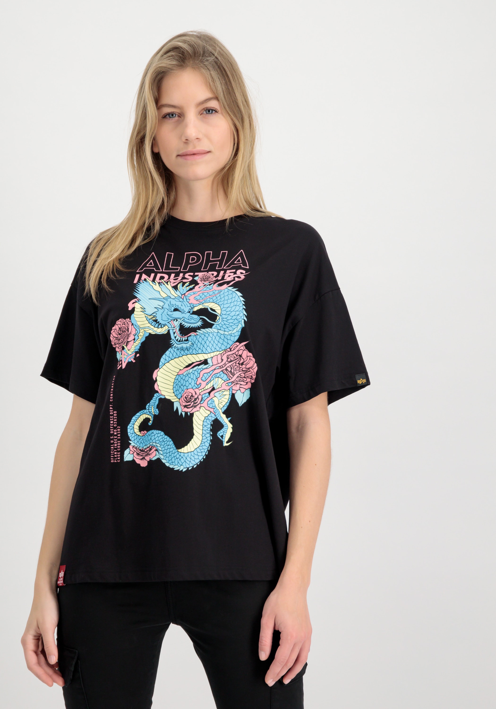 Alpha Industries T-Shirt "Alpha Industries Women - T-Shirts Heritage Dragon günstig online kaufen