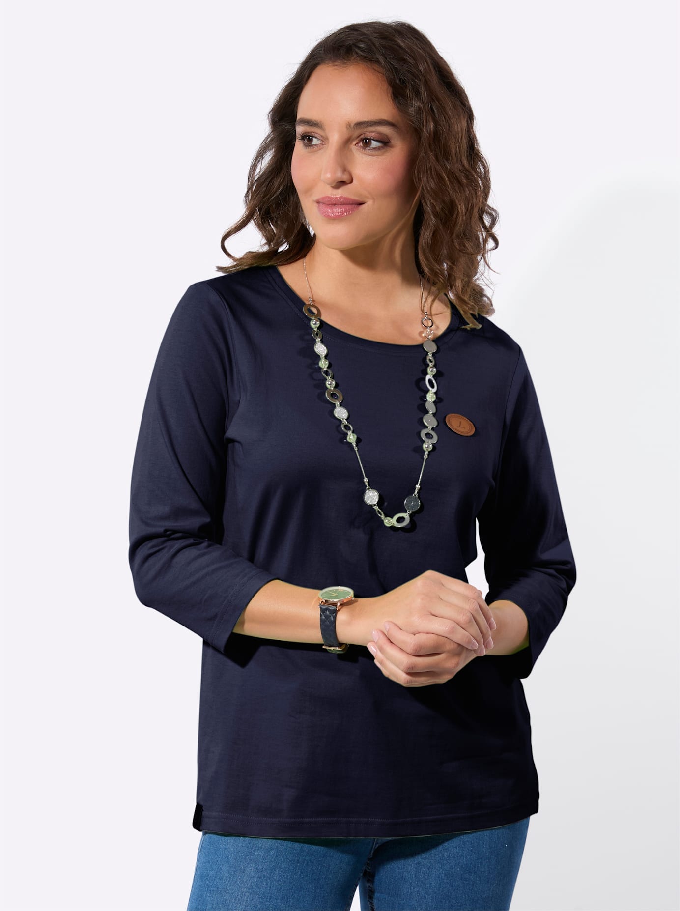 Casual Looks 3/4-Arm-Shirt "Shirt" 1 tlg.