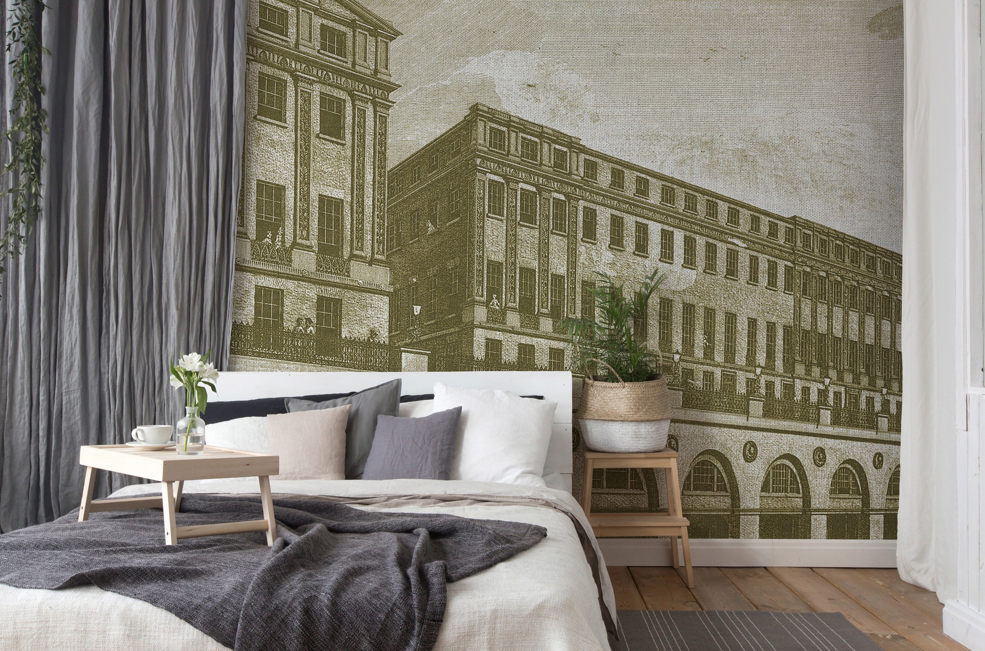 Architects Paper Fototapete »Atelier 47 Ancient Building 3« Stadt glatt Vlies, Wand, Schräge, Decke