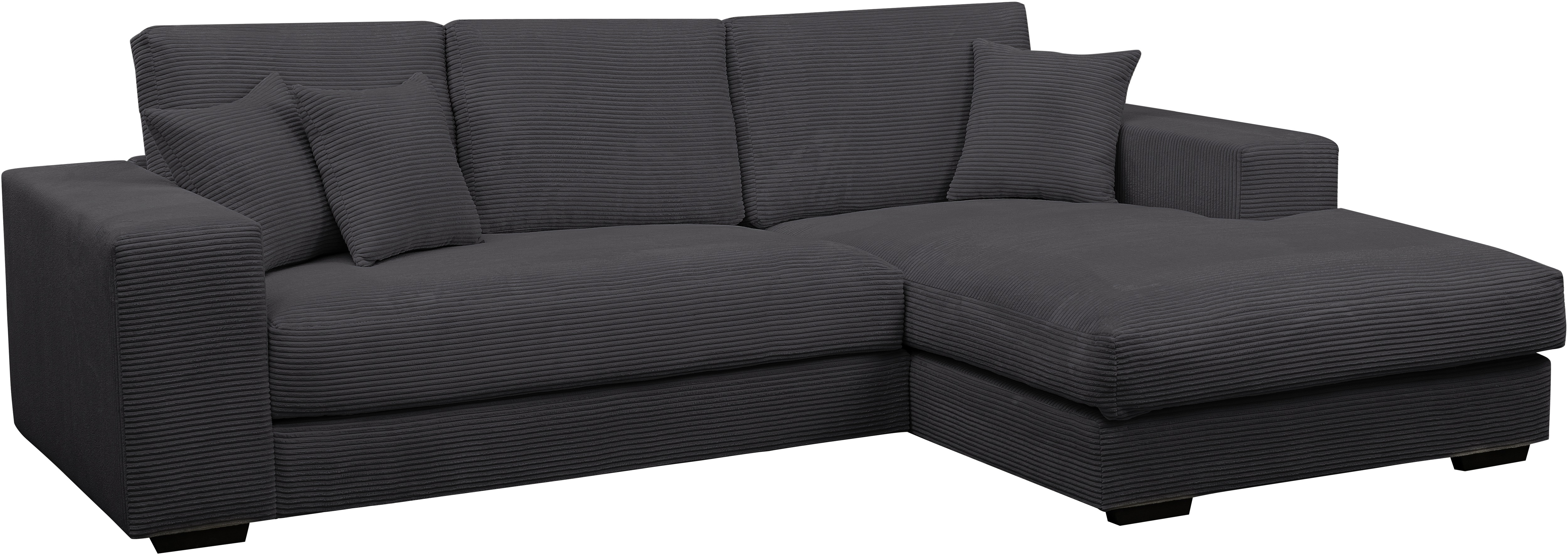 Thumbnail - WERK2 Ecksofa "Eden modern und zeitlos, geschmackvolles Sofa, Breite 286cm, L-Form", Design Ecksofa in Cord mit besonder...