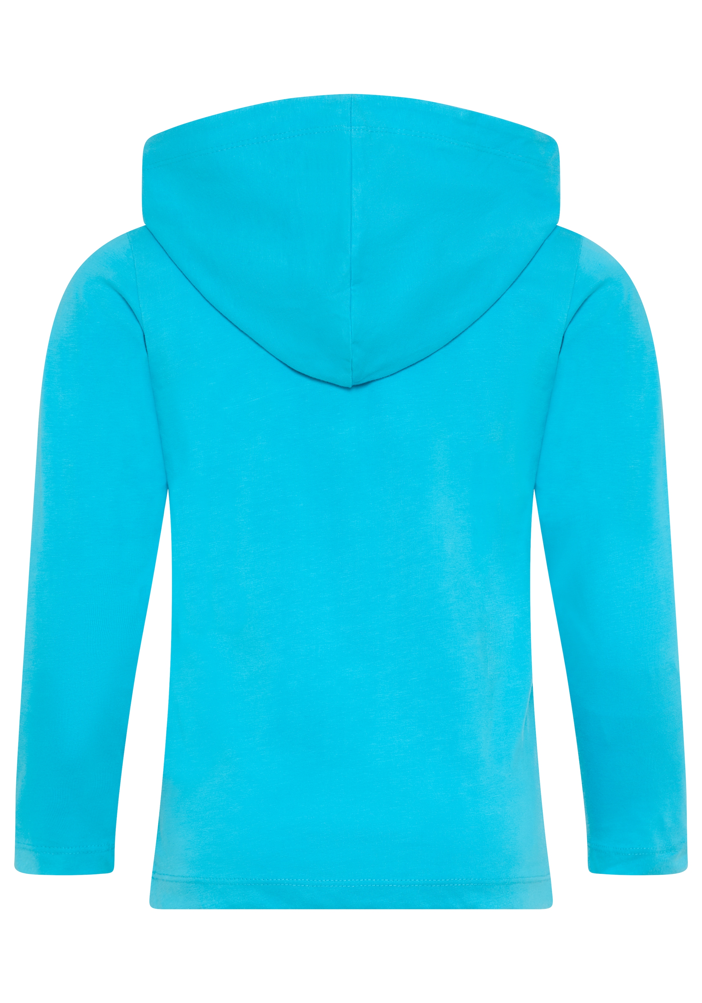 KangaROOS Langarmshirt »Shirt für kleine Jungen«, Kapuzenshirt mit Print