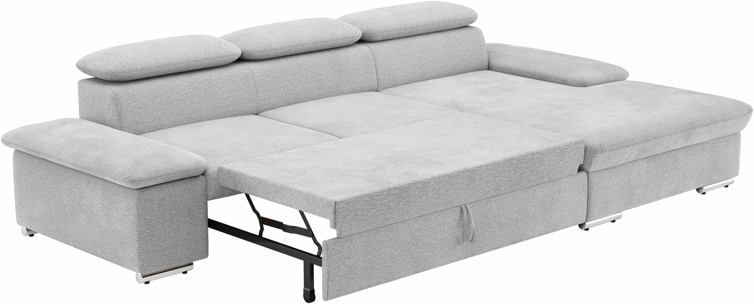 sit&more Ecksofa »Valantine L-Form«, inkl. Kopf- und Armteilverstellung, wahlweise mit Bettfunktion