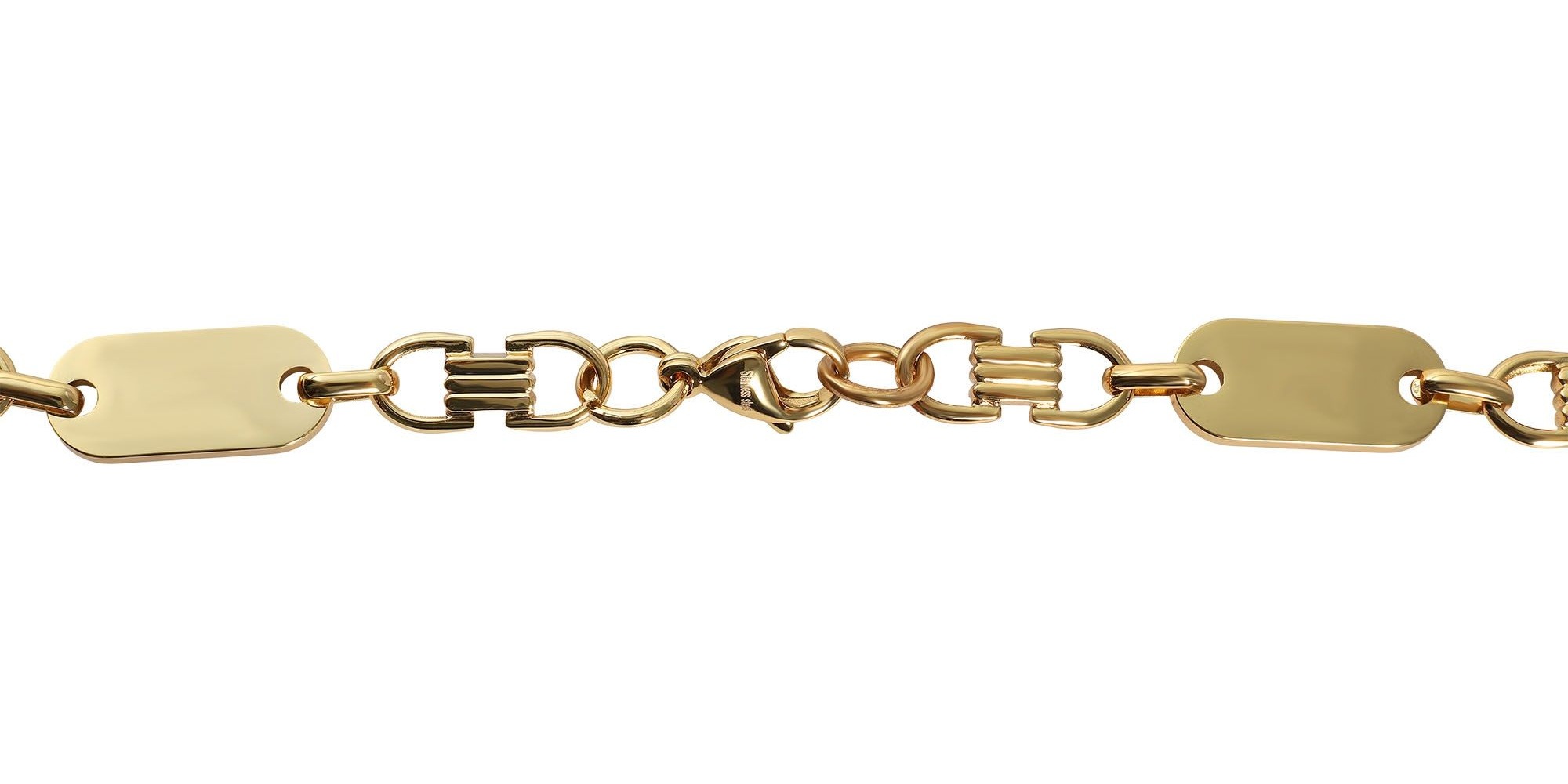 Adelia´s Kette ohne Anhänger »Halskette – Plattenkette aus Edelstahl 60 cm« Perfekt zum Verschenken an besondere Menschen