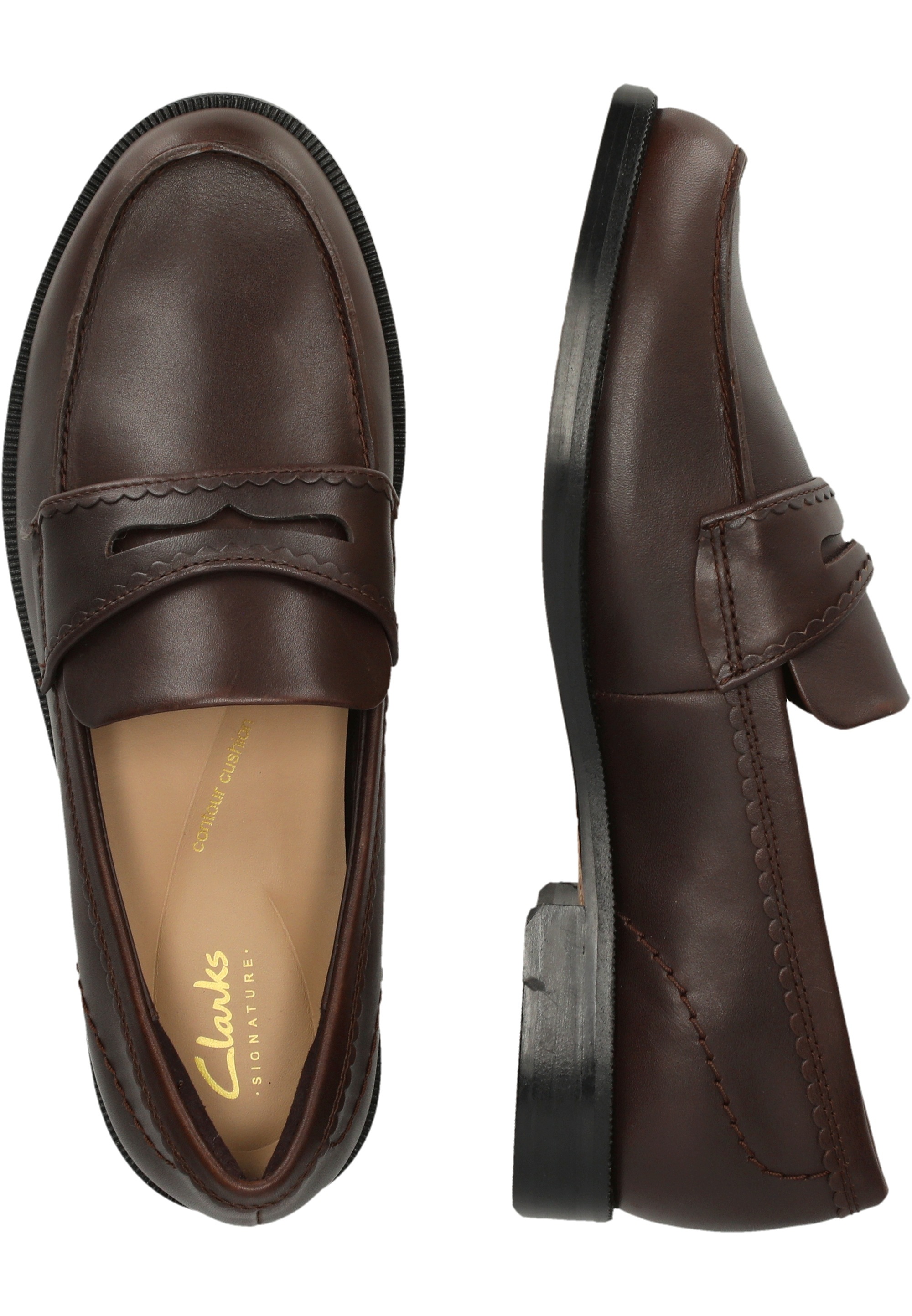 Clarks Slipper »Straven Edge«  mit dämpfender Sohle