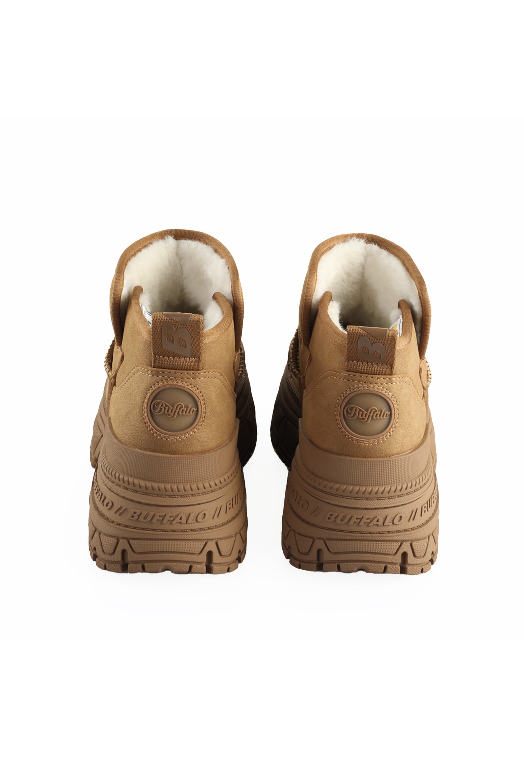 Buffalo Stiefel »Buffalo FusiOn Slip On Lo Warm Vegan Nubuck«