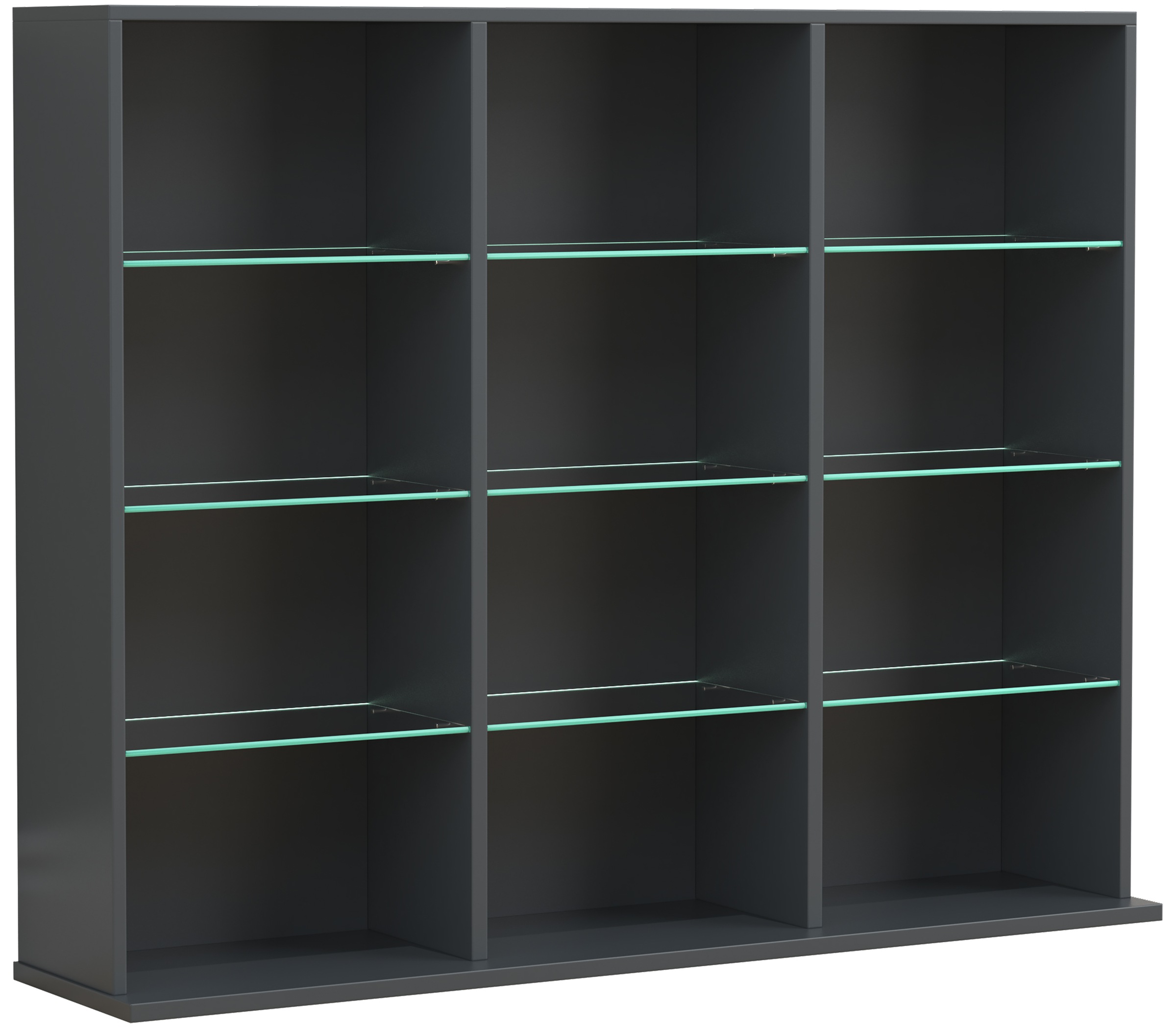 VCM Standregal »Holz CD DVD Standregal Bücherregal Regal Zilas L«