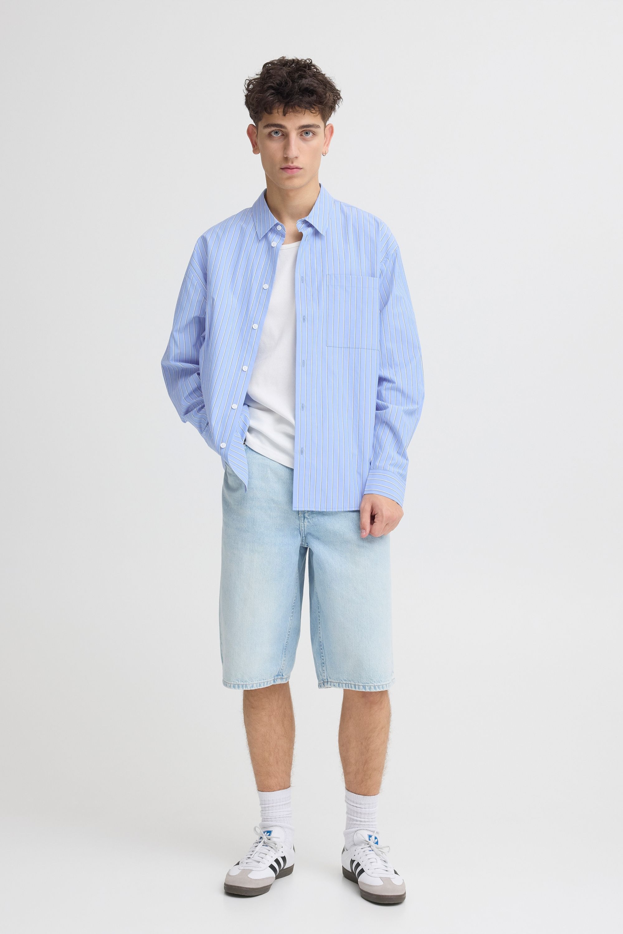 Solid Langarmhemd "Langarmhemd SDTucker" günstig online kaufen