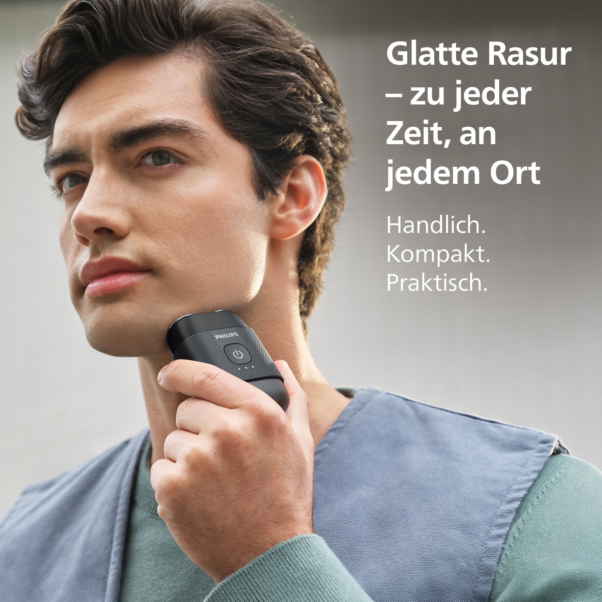 Philips Elektrorasierer »S591/05« mit SteelPrecision Klingen, 3D Floating Heads, inkl. Reiseetui