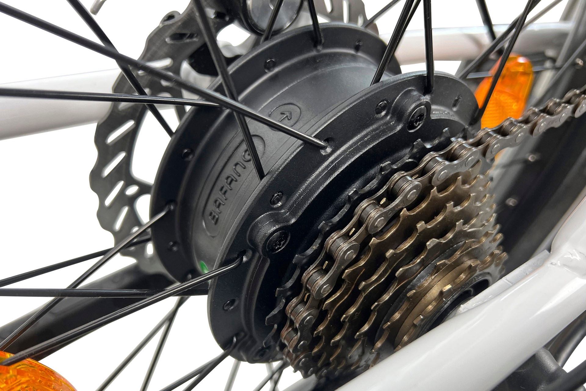 LLobe »Elektro Faltrad 20" Neo.cult weiß« 7 Gang Shimano Tourney Schaltwerk Kettenschaltung Heckmotor 250 W