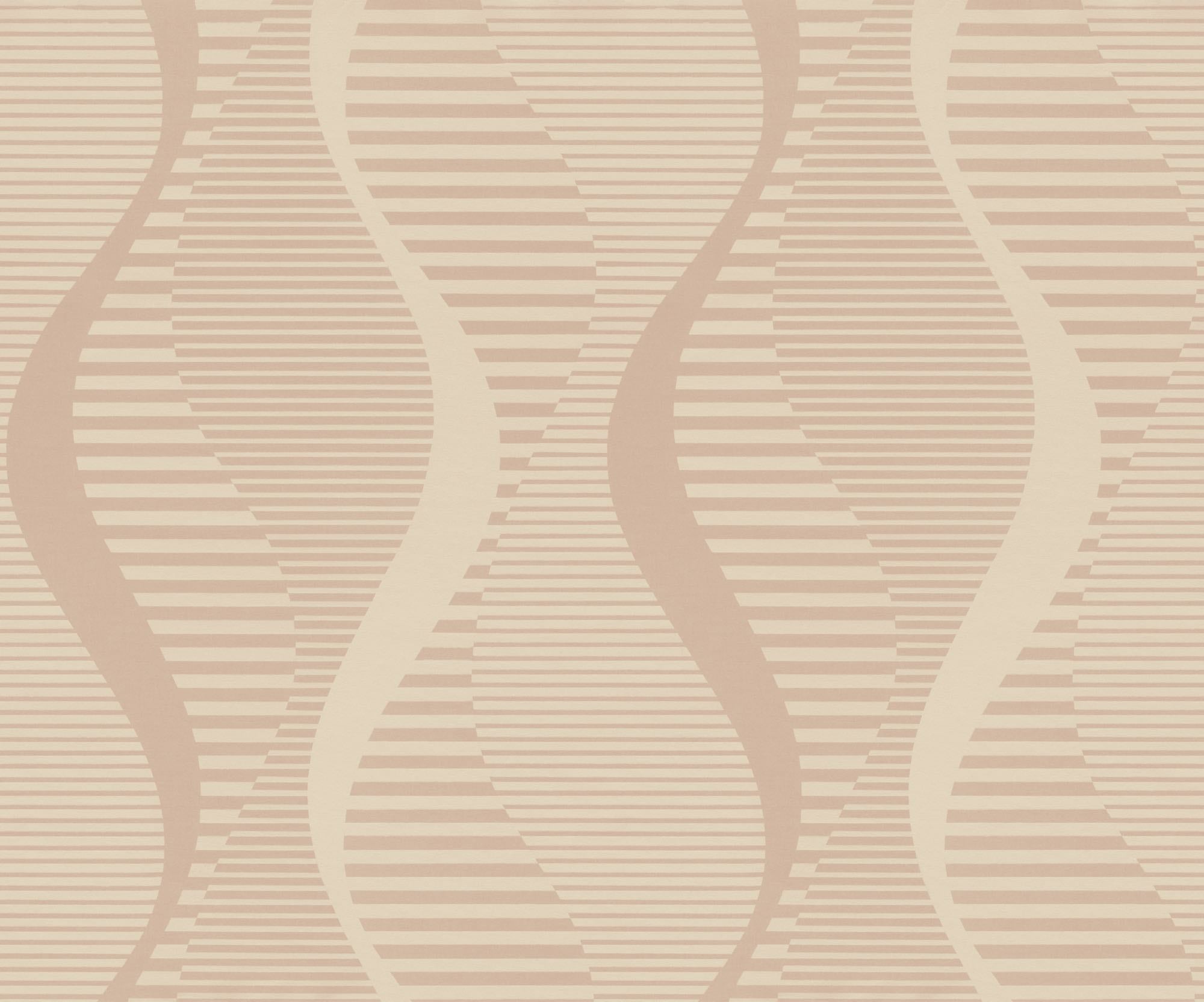 Komar Fototapete »Vlies Fototapete - Pulse Pattern - Größe 300 x 250 cm« Motiv | bedruckt glatt