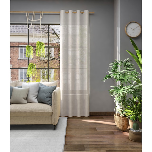 Neutex for you! Vorhang »Libre-ECO«, (1 St.), Nachhaltig, Breite 142 cm,  nach Maß kaufen | BAUR