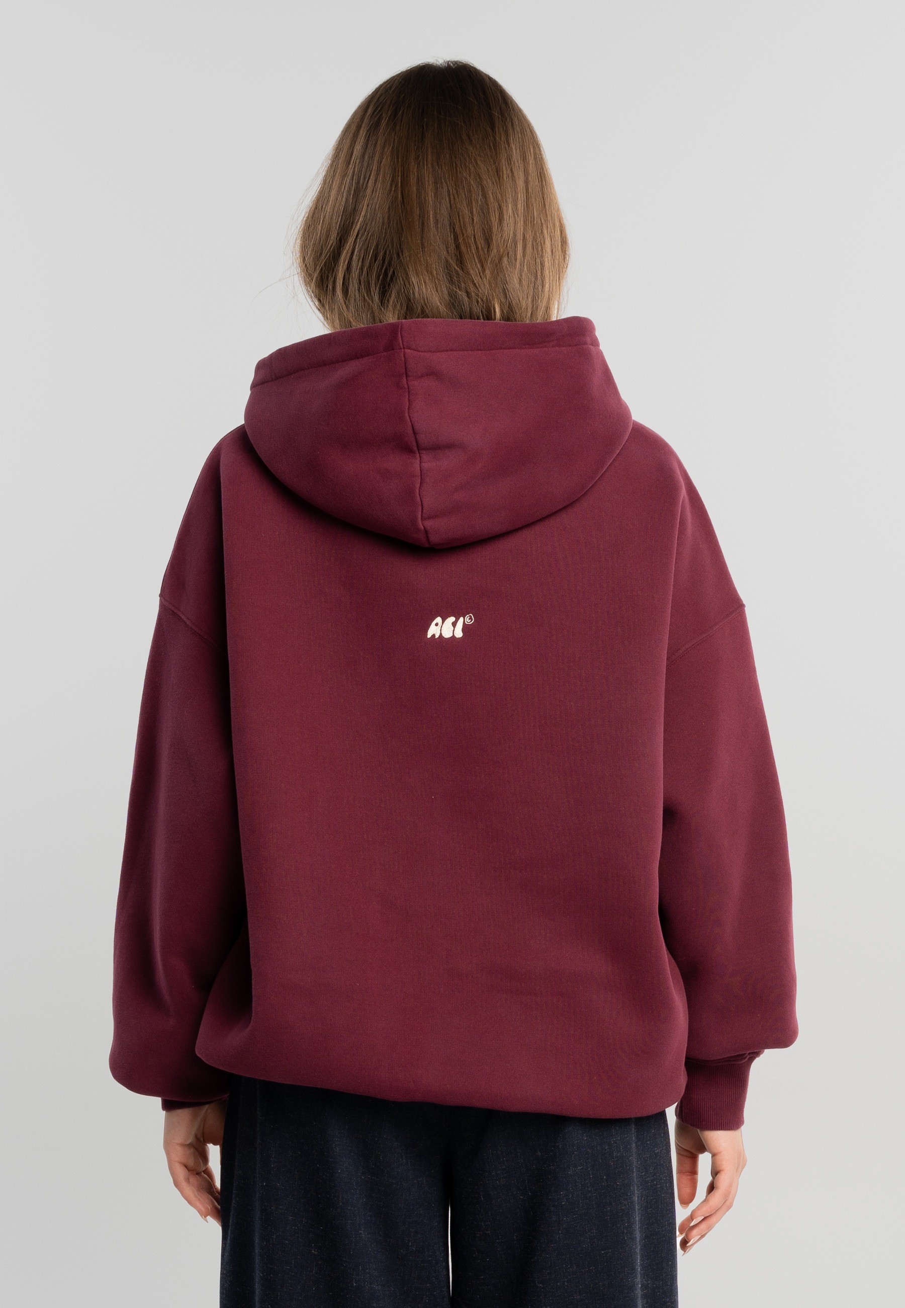 Another Cotton Lab Rundhalspullover »Another Cotton Lab Taste of Summer Washed Hoodie« 1