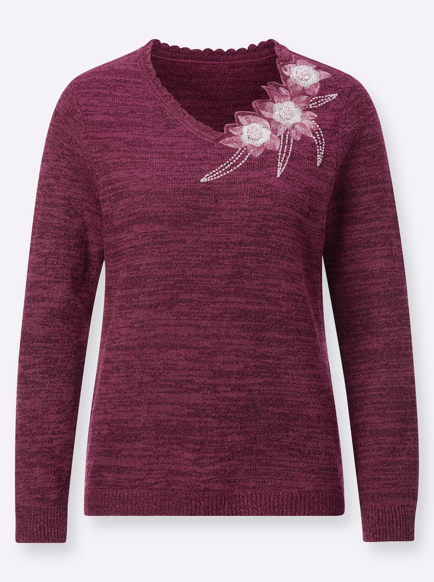 Classic Strickpullover »Langarm-Pullover«